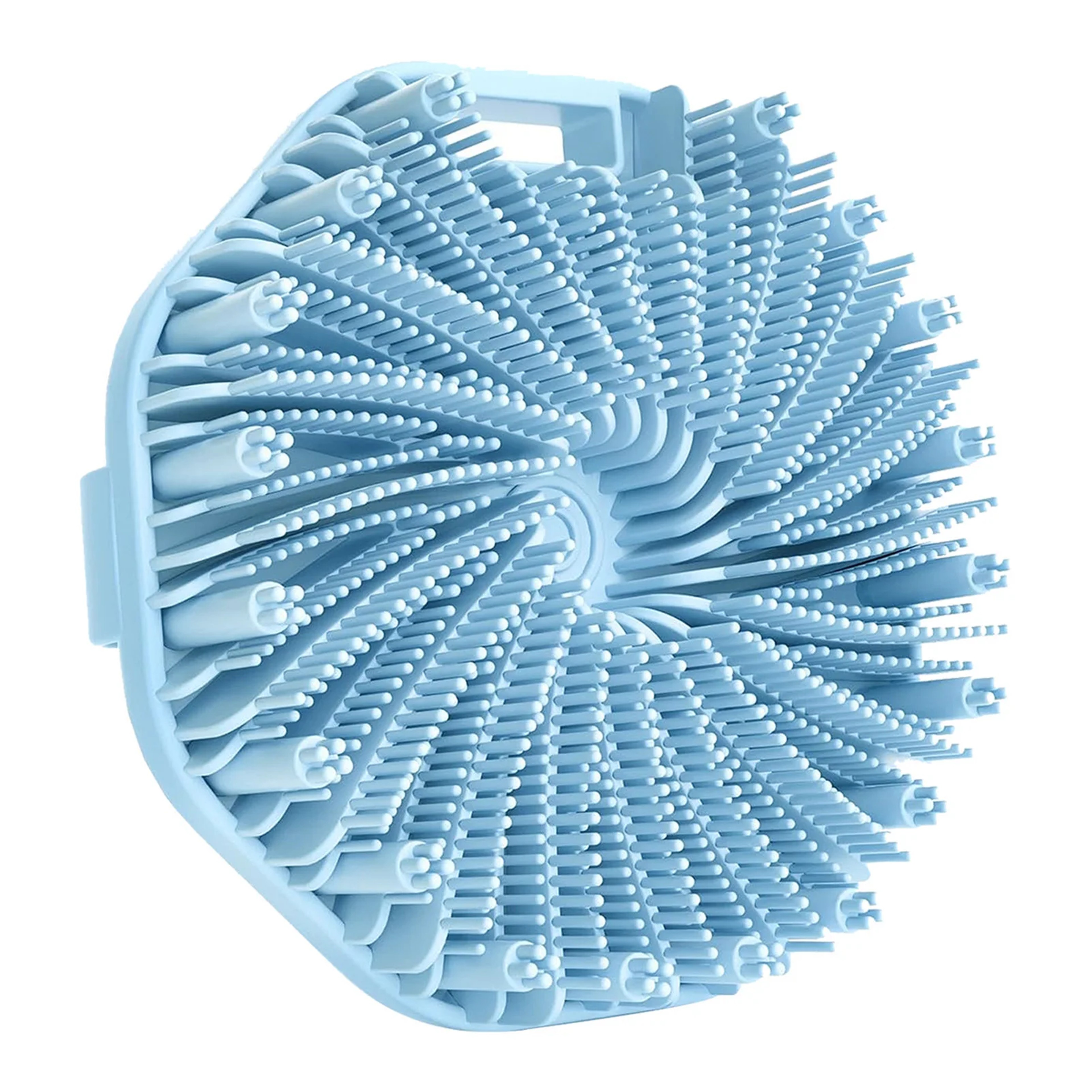 Exfoliating Silicone Body Scrubber Shower Brush With NonSlip Hand Strap For Smooth Skin 6