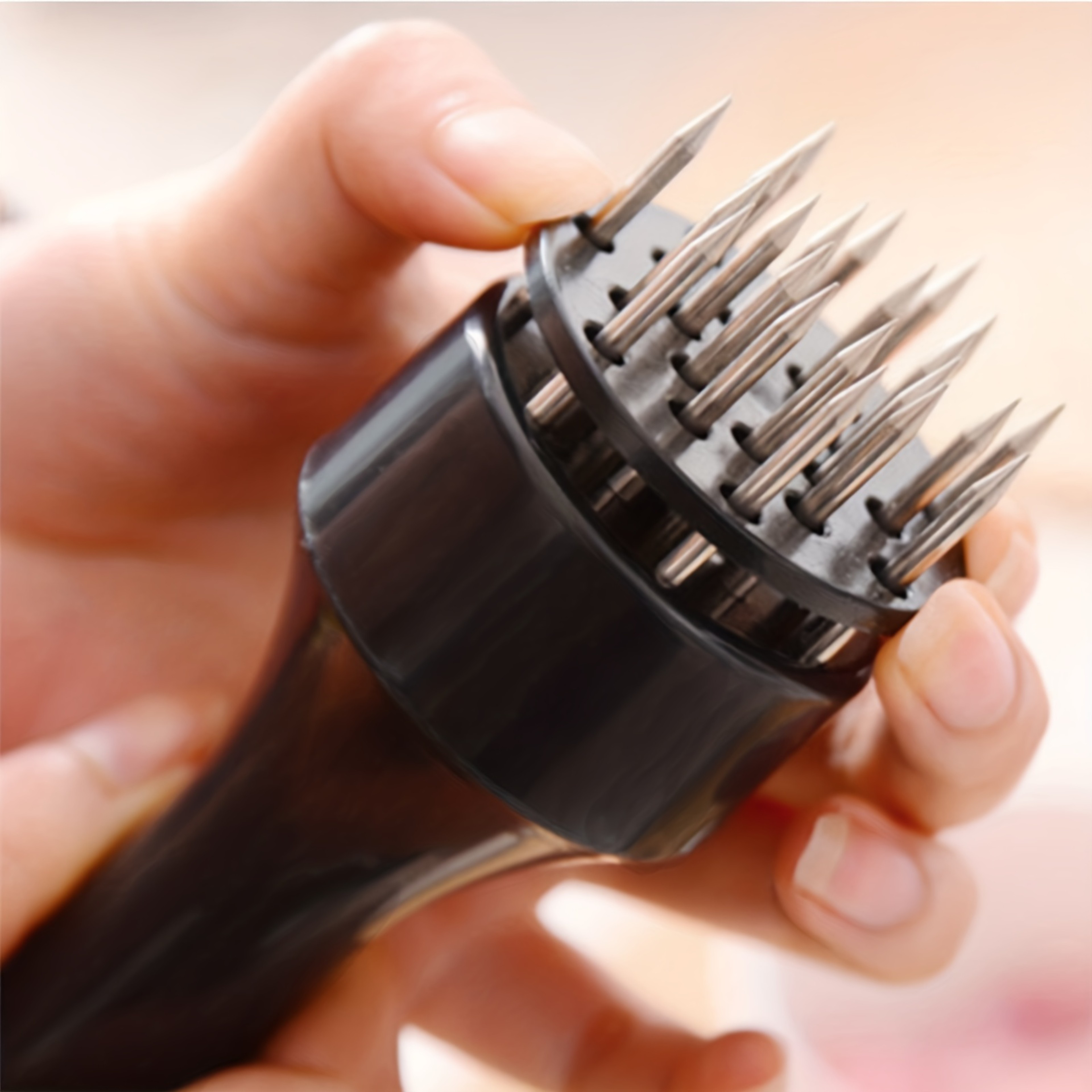 Stainless Steel Meat Tenderizer Hammer Needle - Perfect for Steak & Tenderizing Meat – view 5