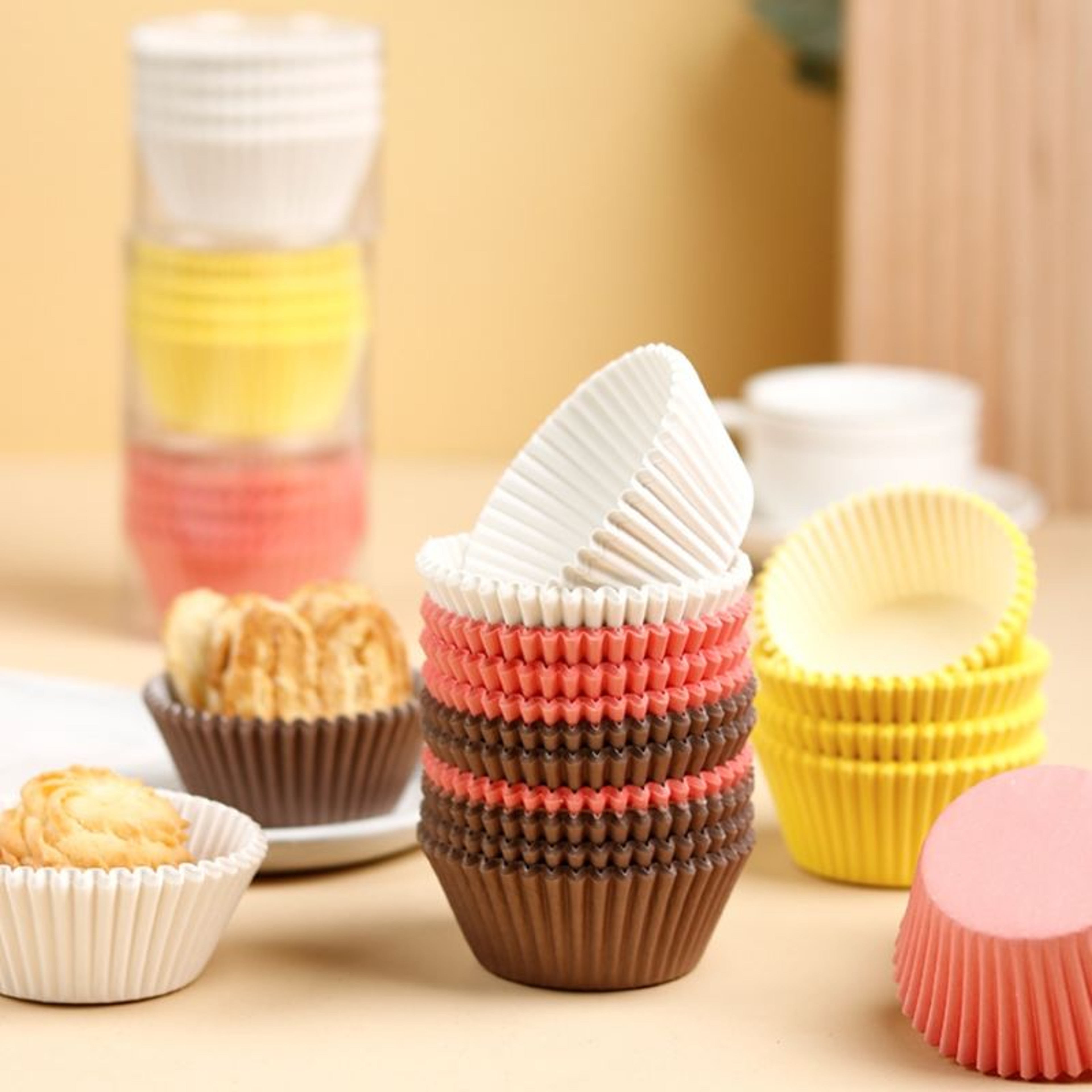Disposable Muffin Cups – Heat-Resistant Cupcake Liners for Perfect Egg Tarts and Cupcakes – view 5