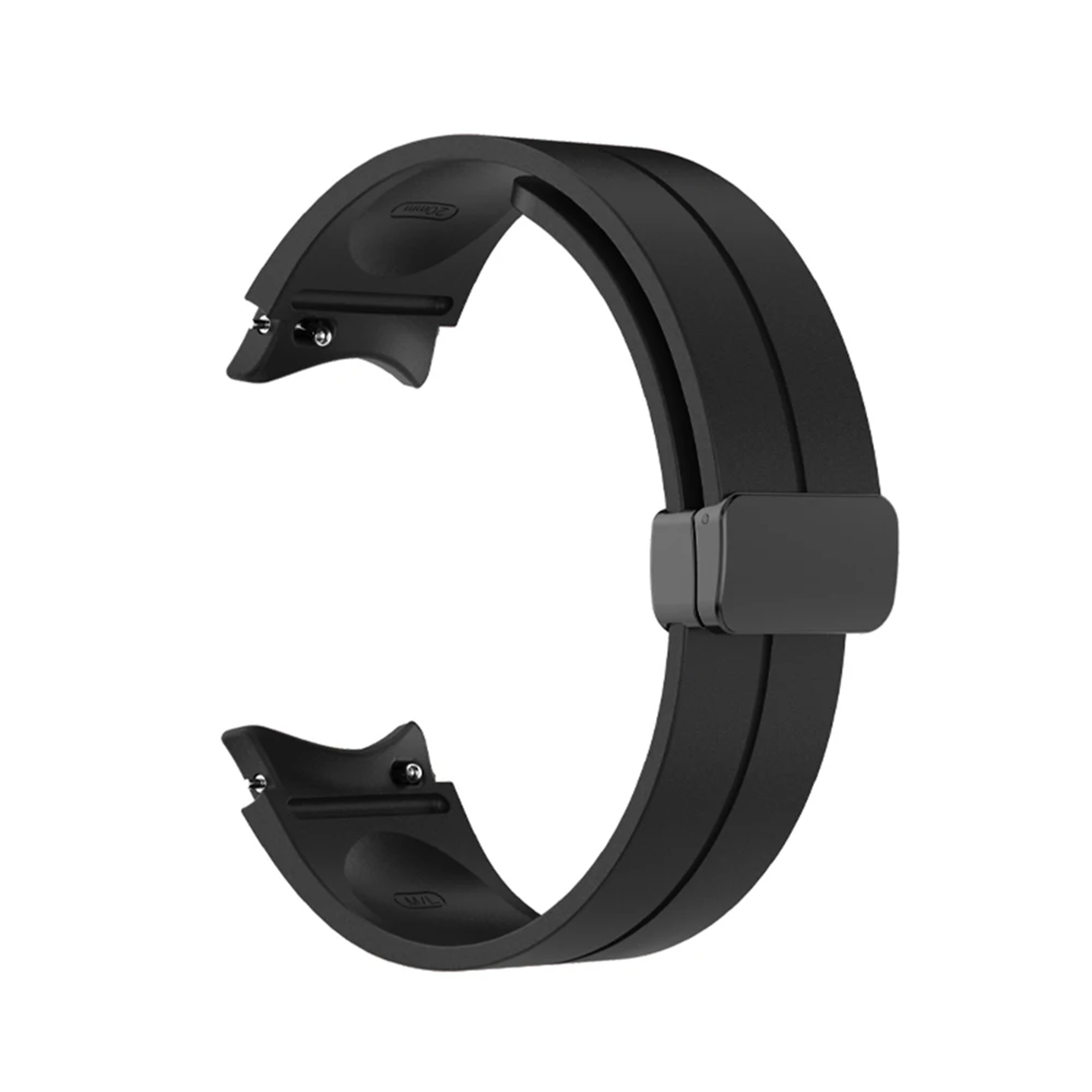 Magnetic Silicone TwoTone Strap For Samsung Galaxy Watch Pro Classic Replacement Band 10