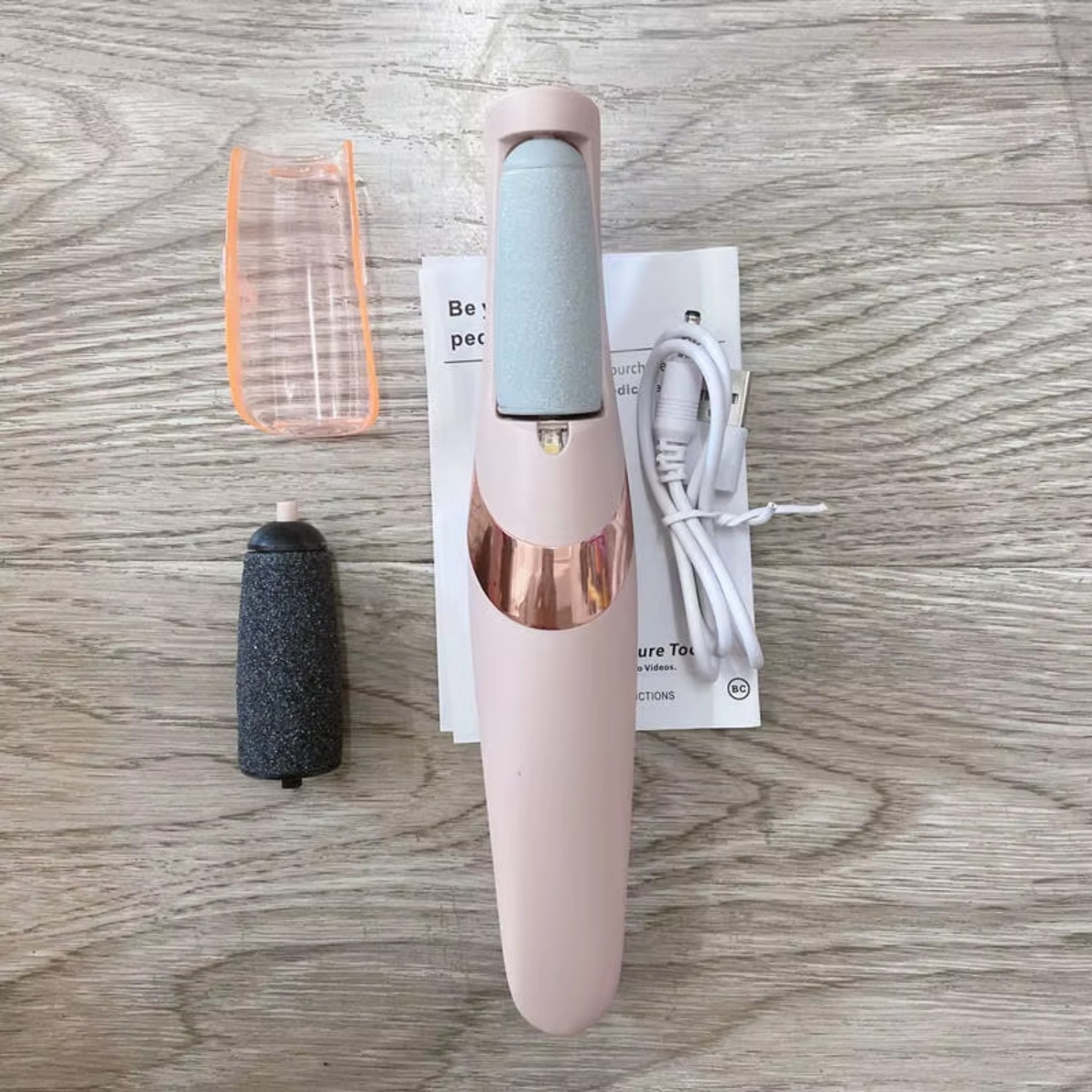 Rechargeable Electric Callus Remover – Cordless Foot File for Men & Women | Removes Dry Coarse Skin and Calluses – view 6
