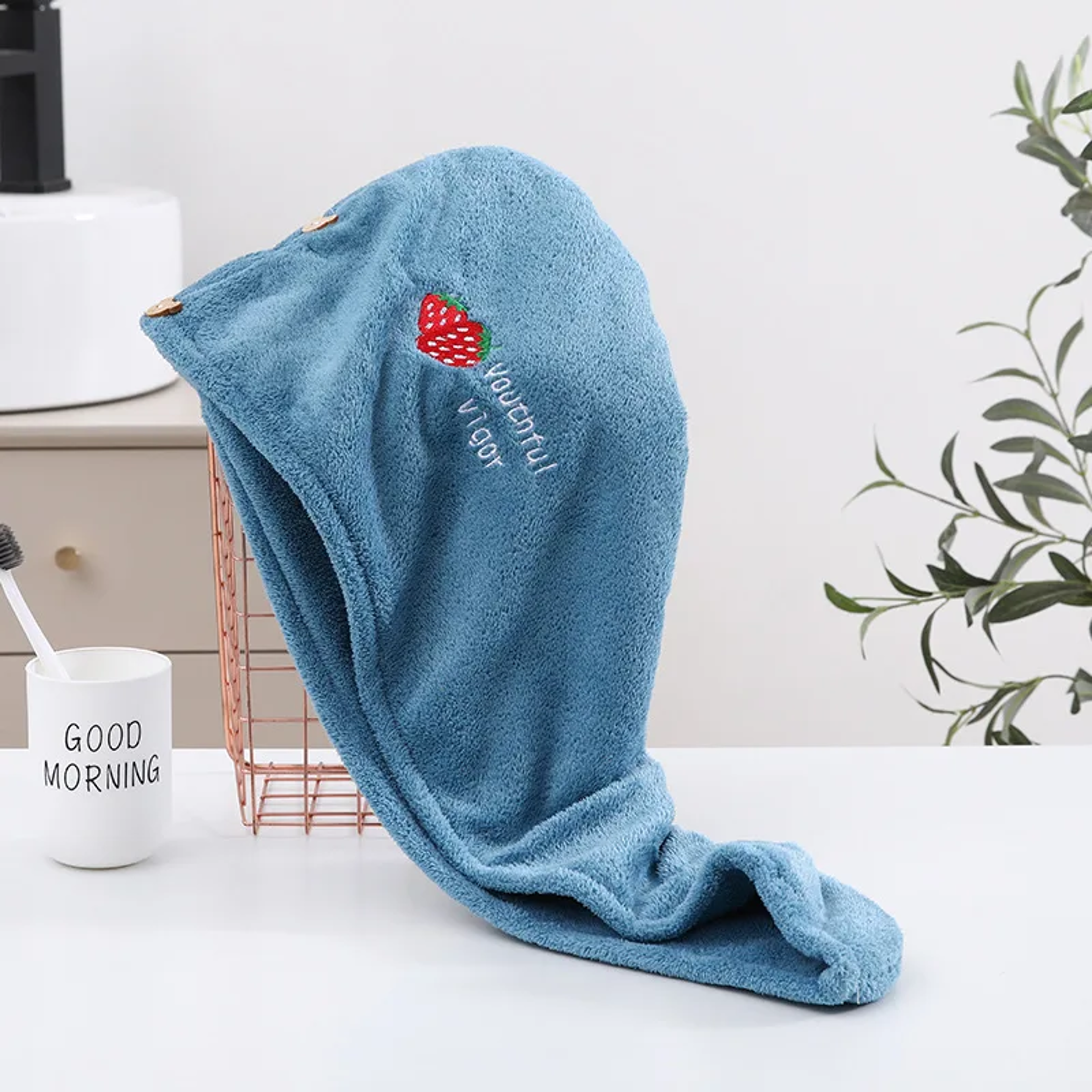 Rapid Dry Microfiber Hair Towel  AntiFrizz Quick Dry Towel For Girls  Beach Use 4