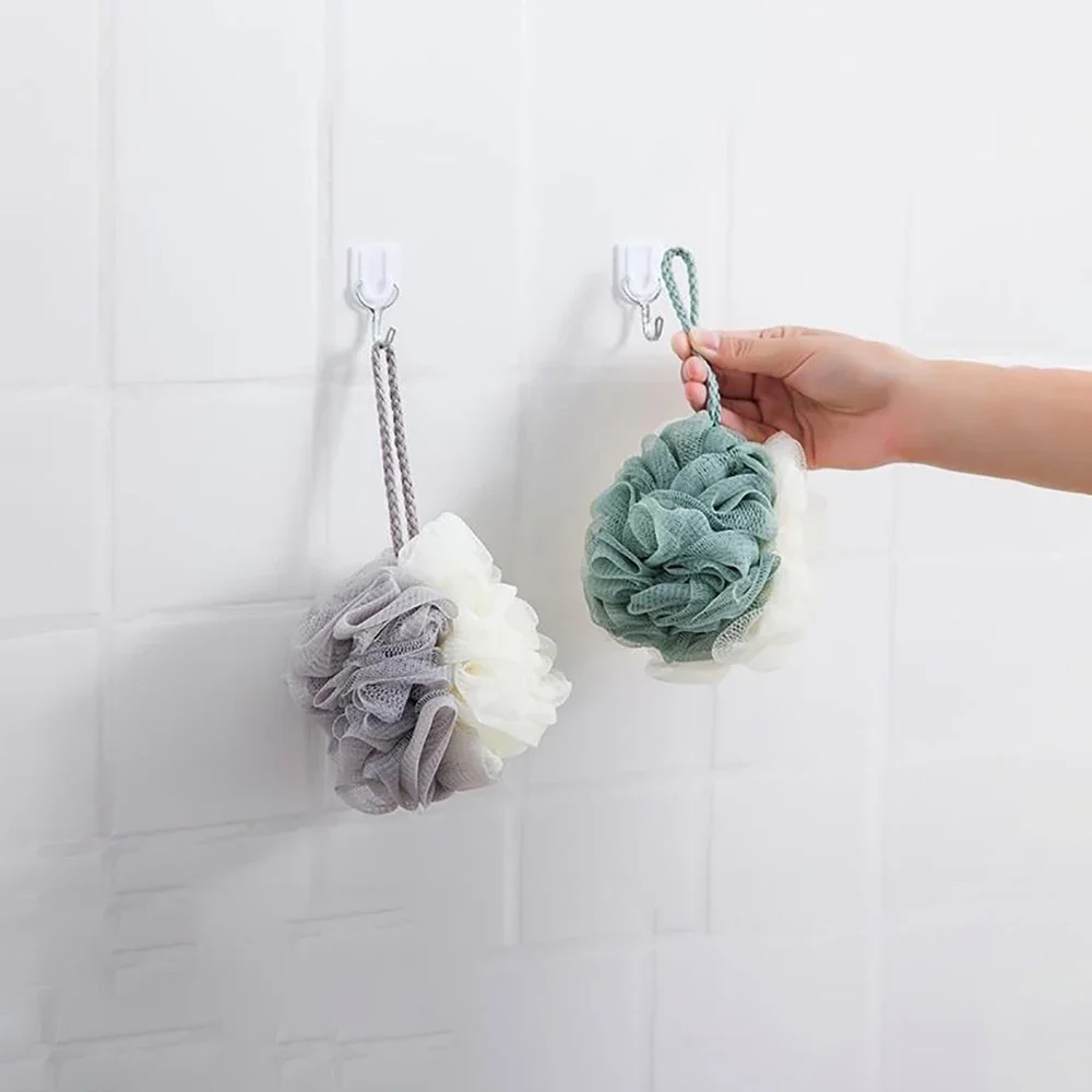 Soft Shower Mesh Sponge – Exfoliating Back Brush for Smooth, Radiant Skin – view 4