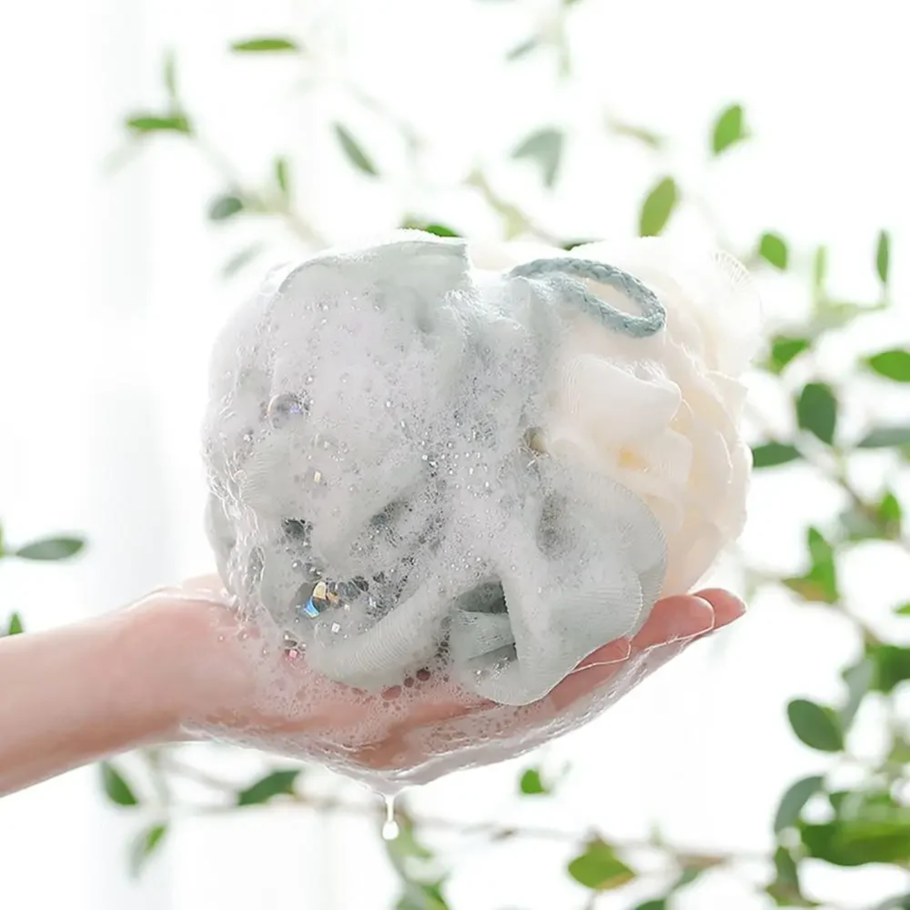 Soft Shower Mesh Sponge – Exfoliating Back Brush for Smooth, Radiant Skin – view 5