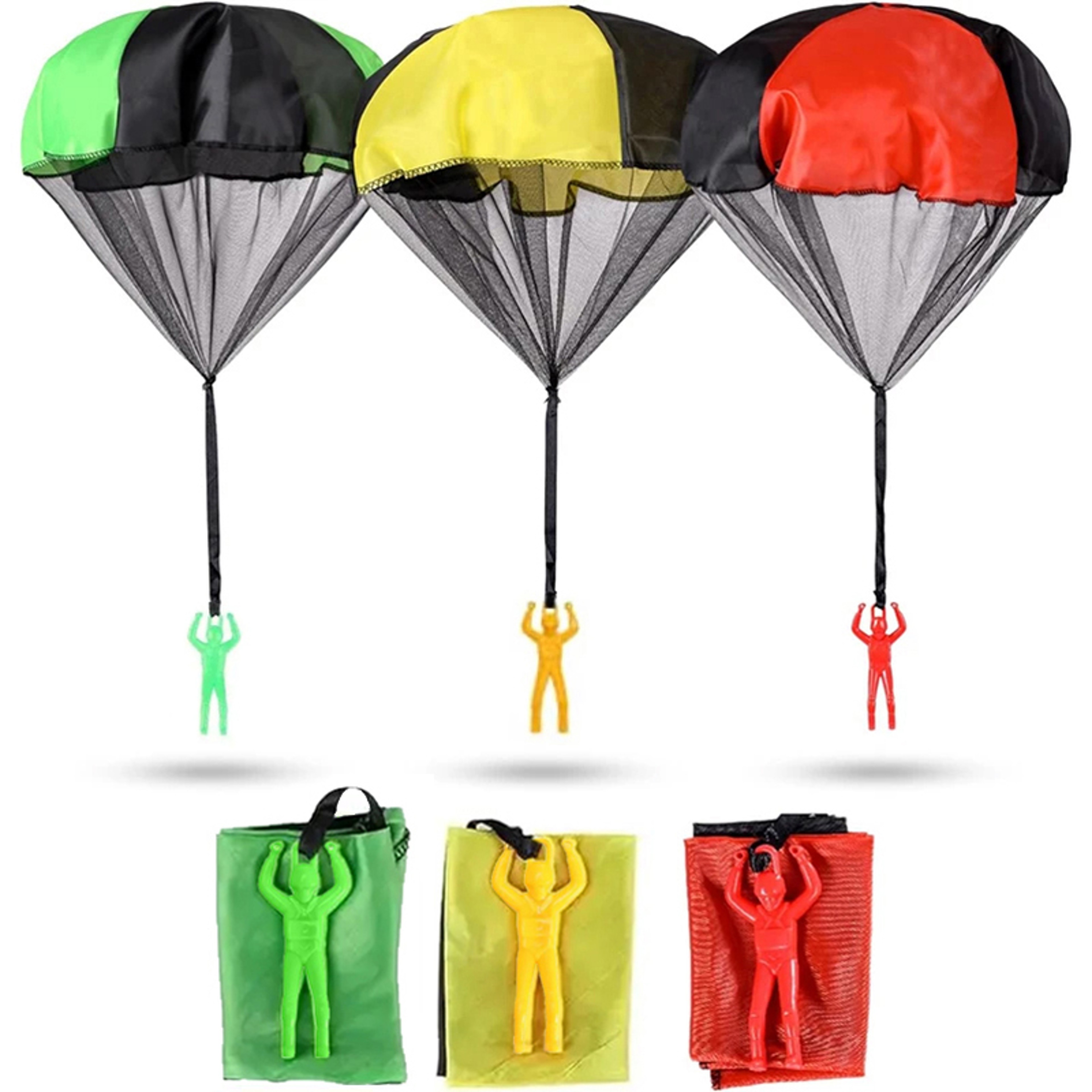 TangleFree Outdoor Parachute Toys For Kids  Fun Flying Parachute Perfect For Boys  Girls Easter Bas 0