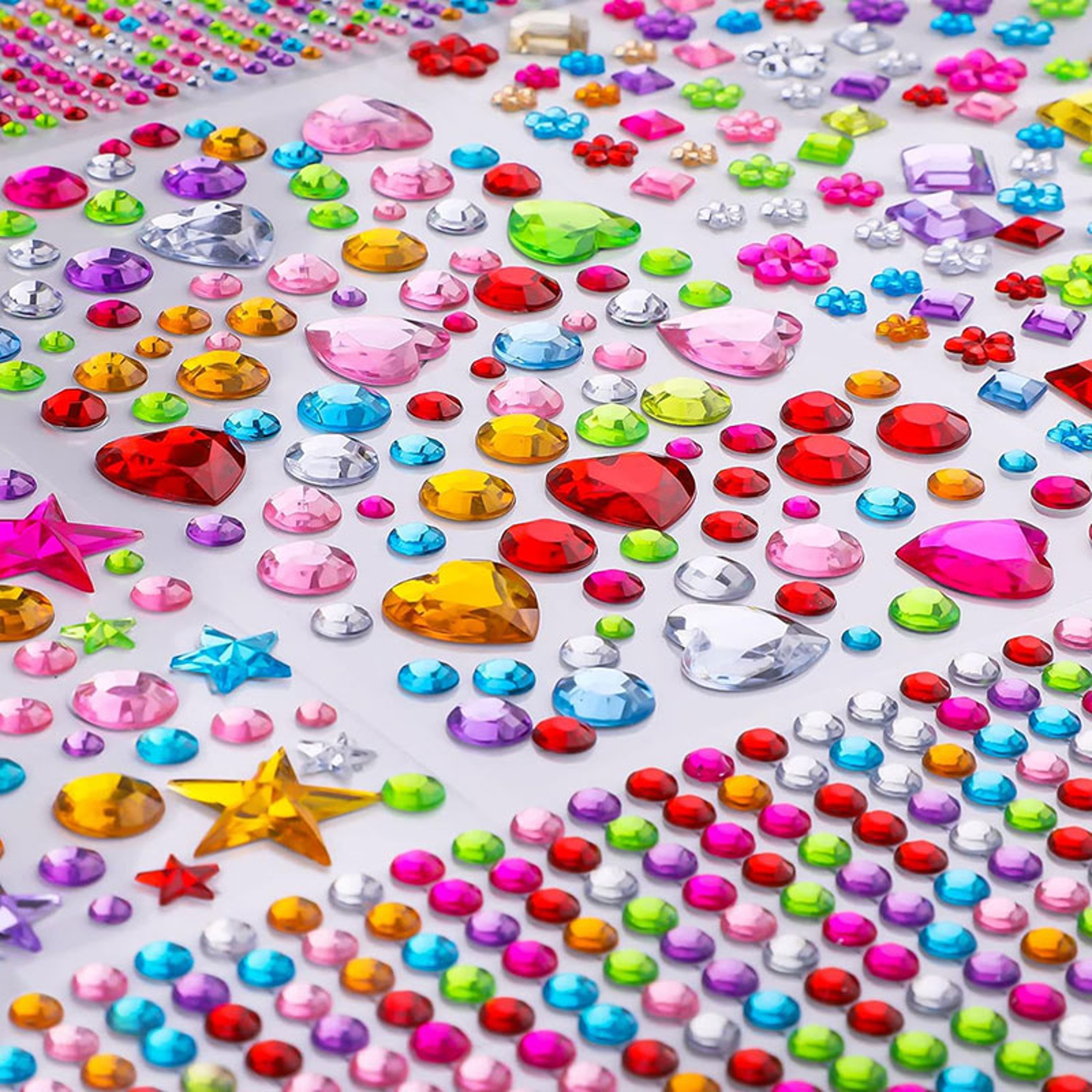 Bling Gem Stickers  SelfAdhesive Rhinestone Stickers For DIY Crafts  Makeup 1