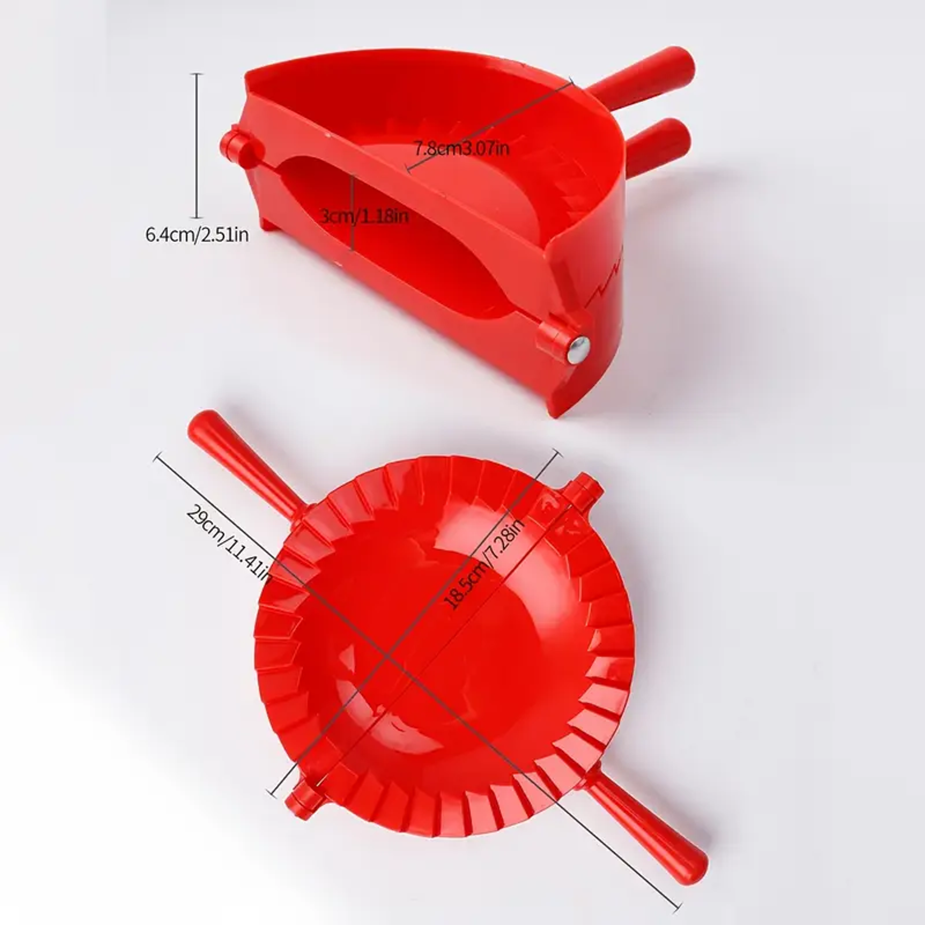 Ergonomic Dumpling Maker Mold  MultiColor Kitchen Tool For Dumplings Pastries Cookies 7