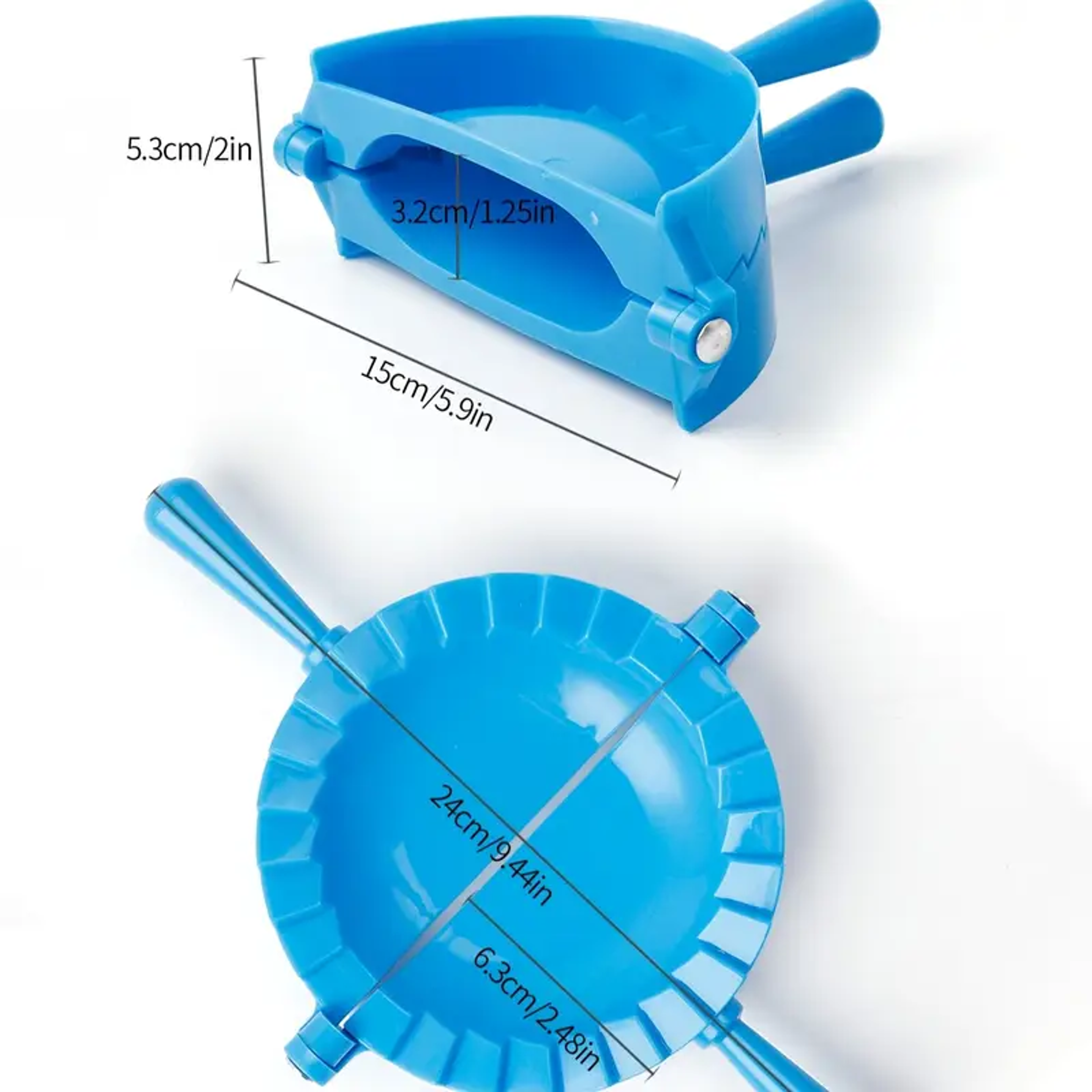 Ergonomic Dumpling Maker Mold  MultiColor Kitchen Tool For Dumplings Pastries Cookies 6