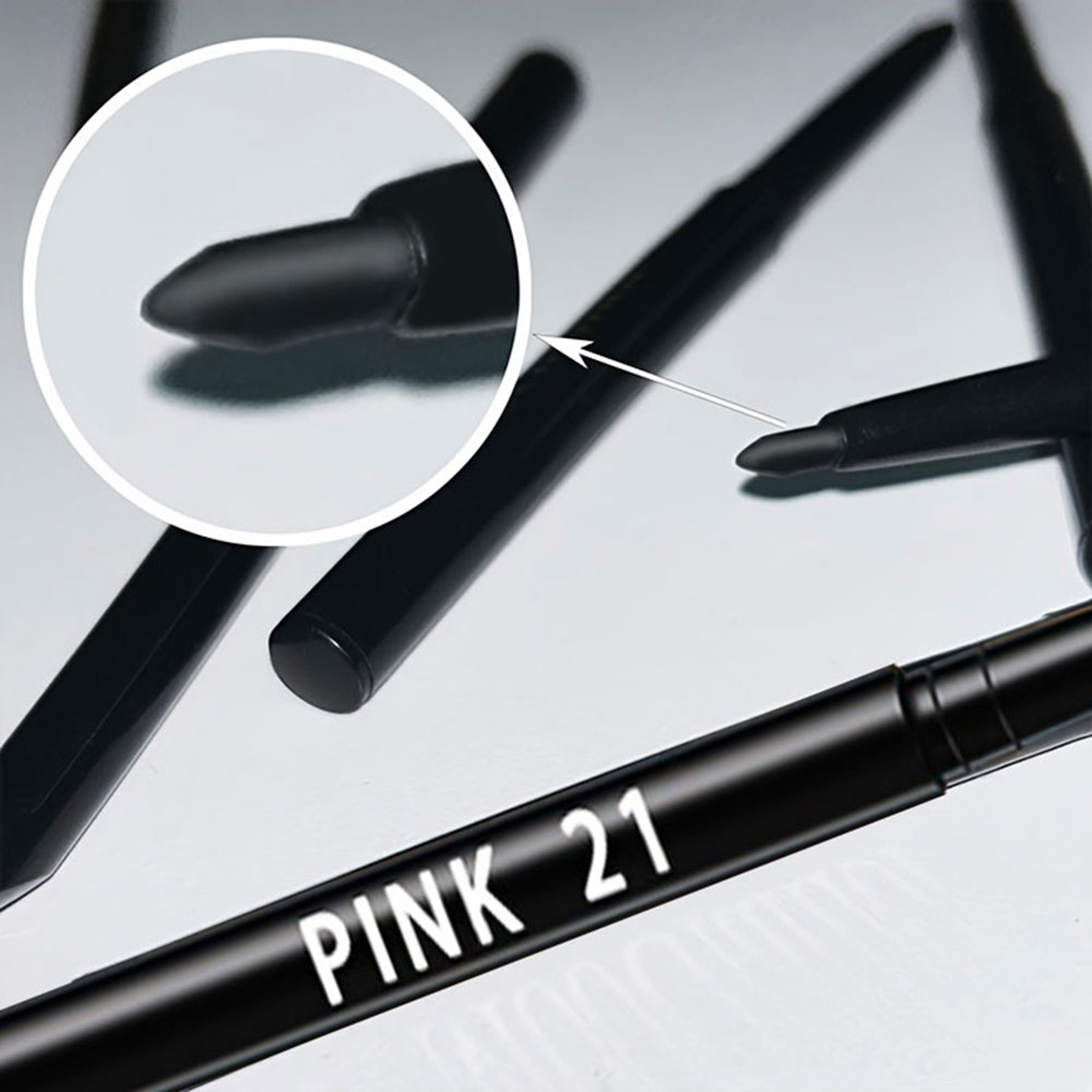 Waterproof Black Eyeliner Pencils - Smudge-Proof, Long-Lasting, & Beginner-Friendly Eye Makeup – view 4