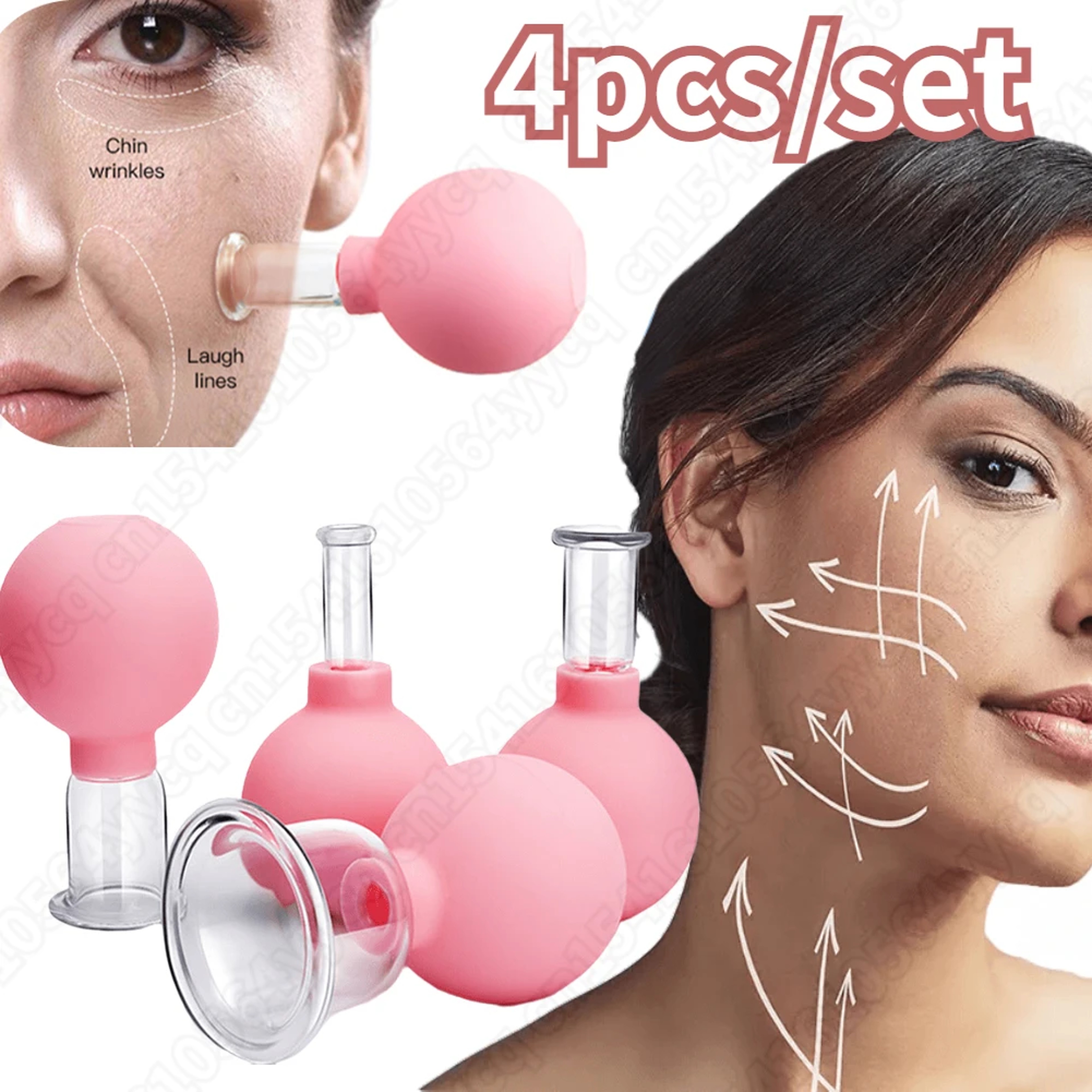 Vacuum Cupping Glass Jar Cellulite Massager for Slimming, Fat Burning, and Health Care – view 1