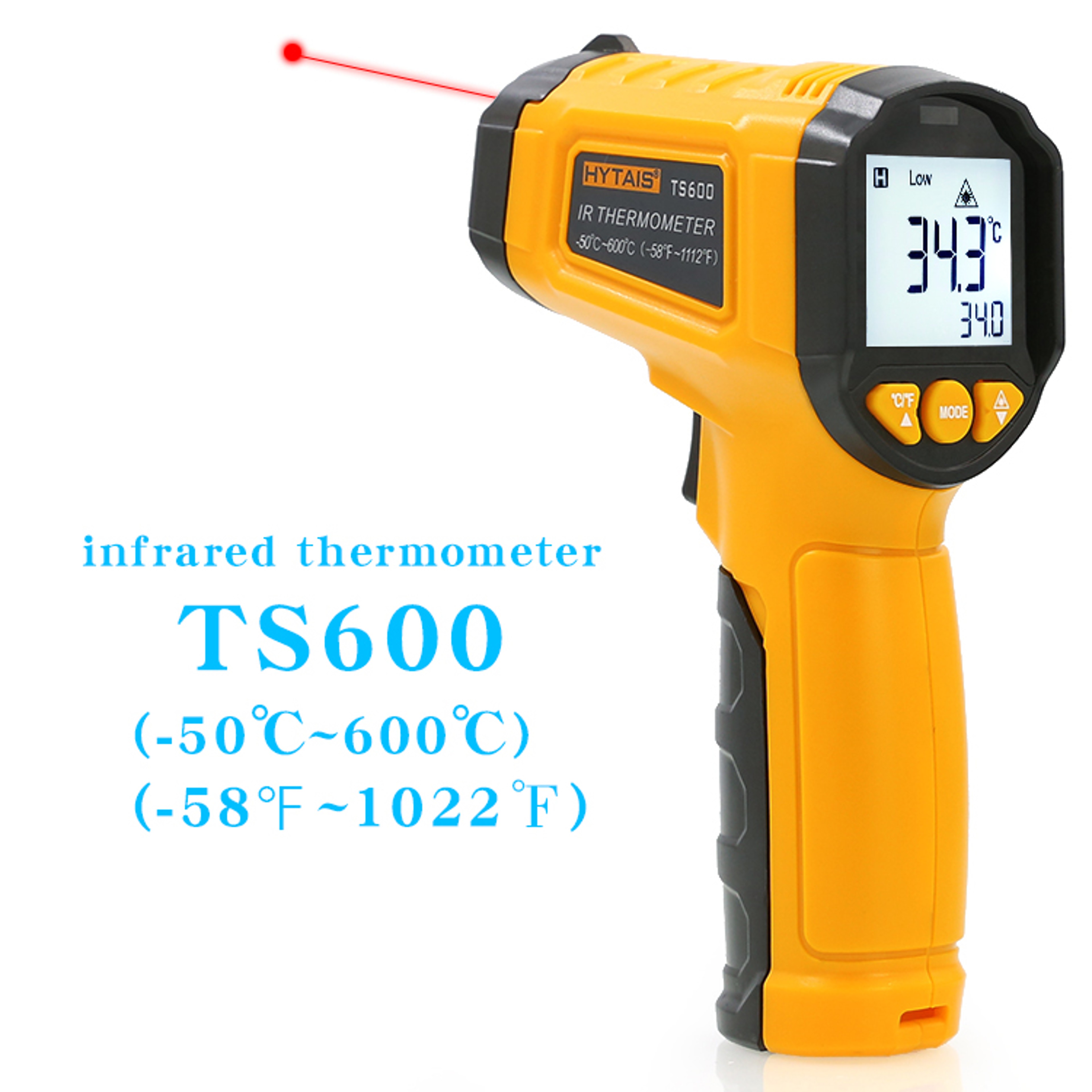 Infrared NonContact Thermometer  HighPrecision Handheld Temperature Gauge For Industrial And Home U 6
