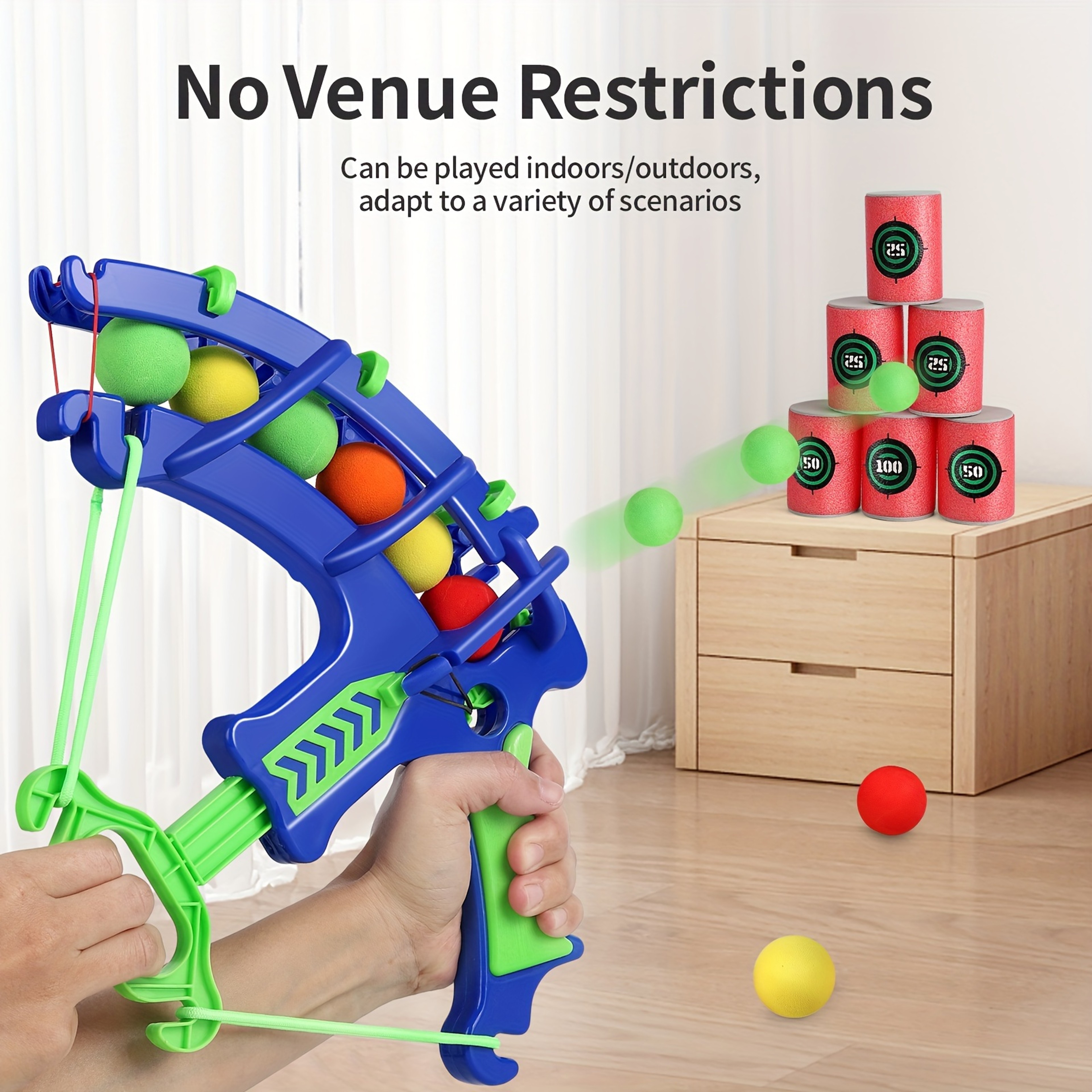 Soft Bullet Target Practice Toy for Children  Educational Shooting Practice Toy with Safe Soft Bullets – view 2