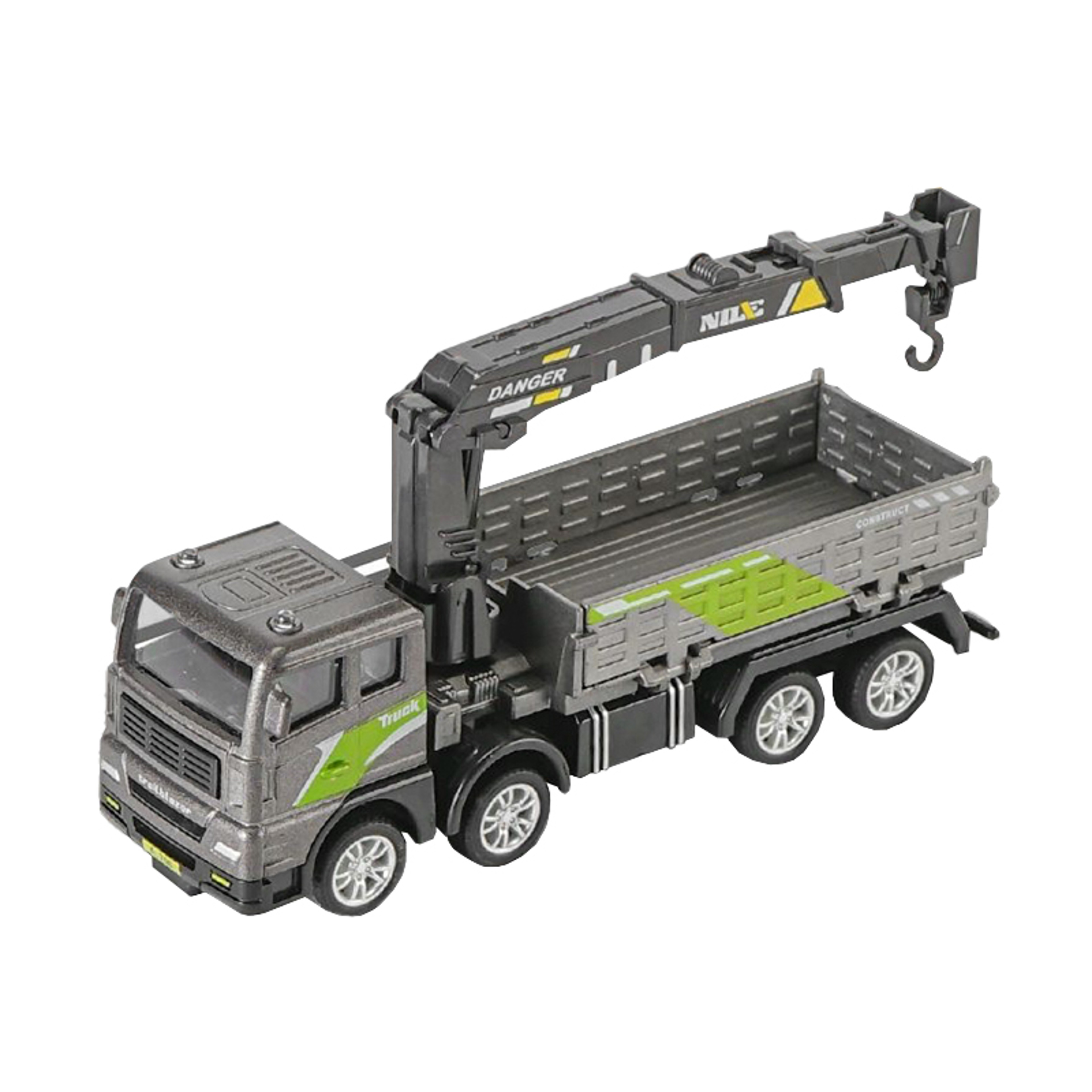 Educational Model Car Construction Toys For Boys Bulldozer Excavator Crane And Forklift 11