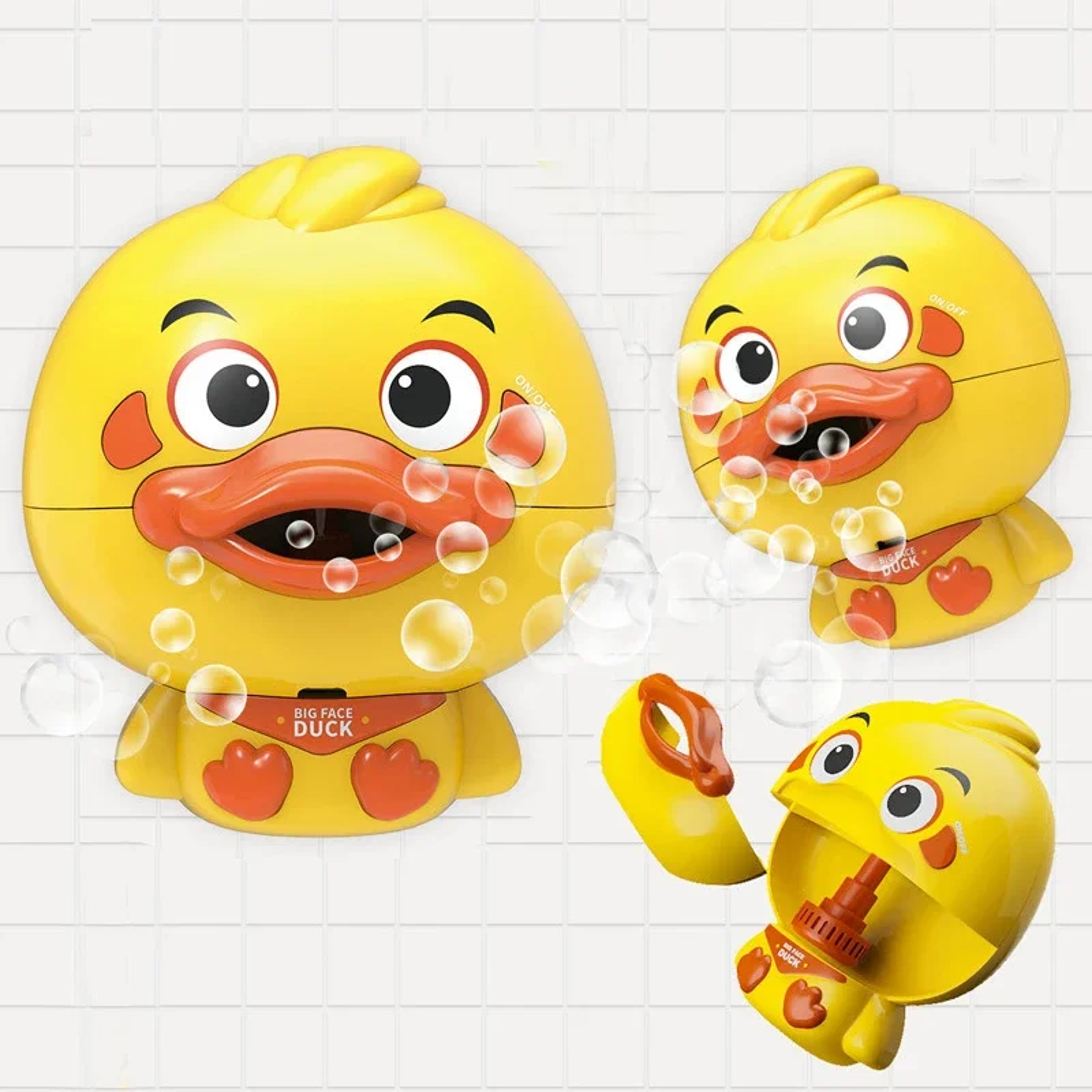 Duck Bubble Bath Toy Bubble Maker for Kids Bathtub Fun Baby Bath Bubble Toy – view 2
