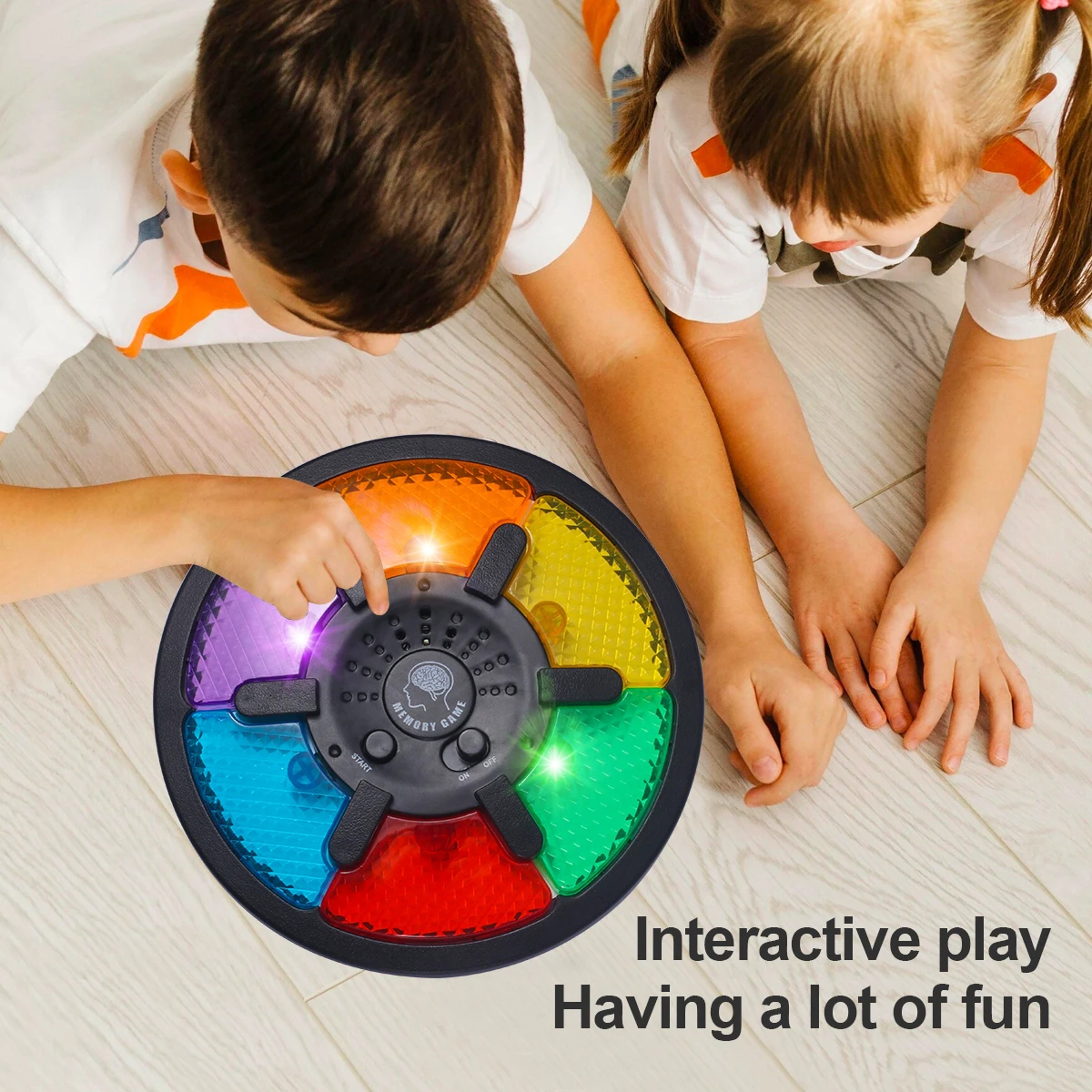 Handheld Memory Game Toy With Lights And Sound Electronic Brain Training Puzzle For Kids And Family 0