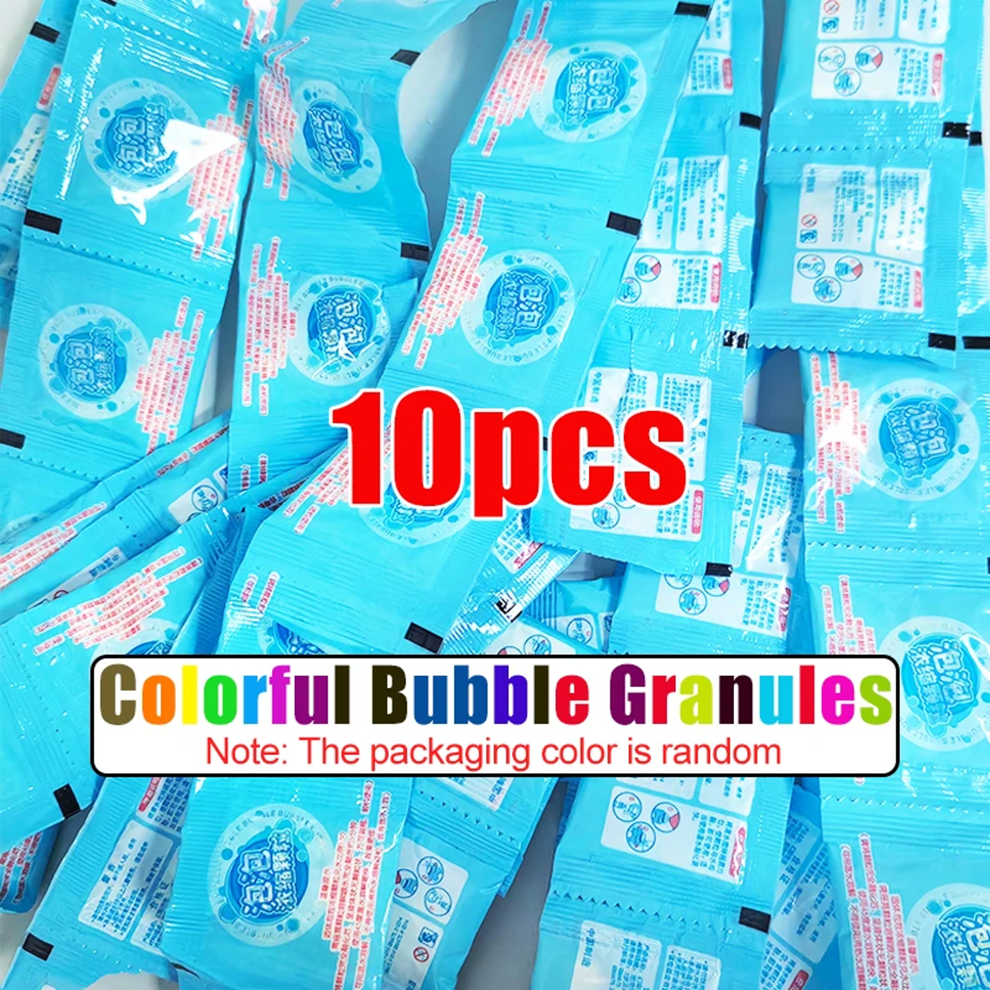 Colorful Bubble Machine Refill Liquid Granules 6