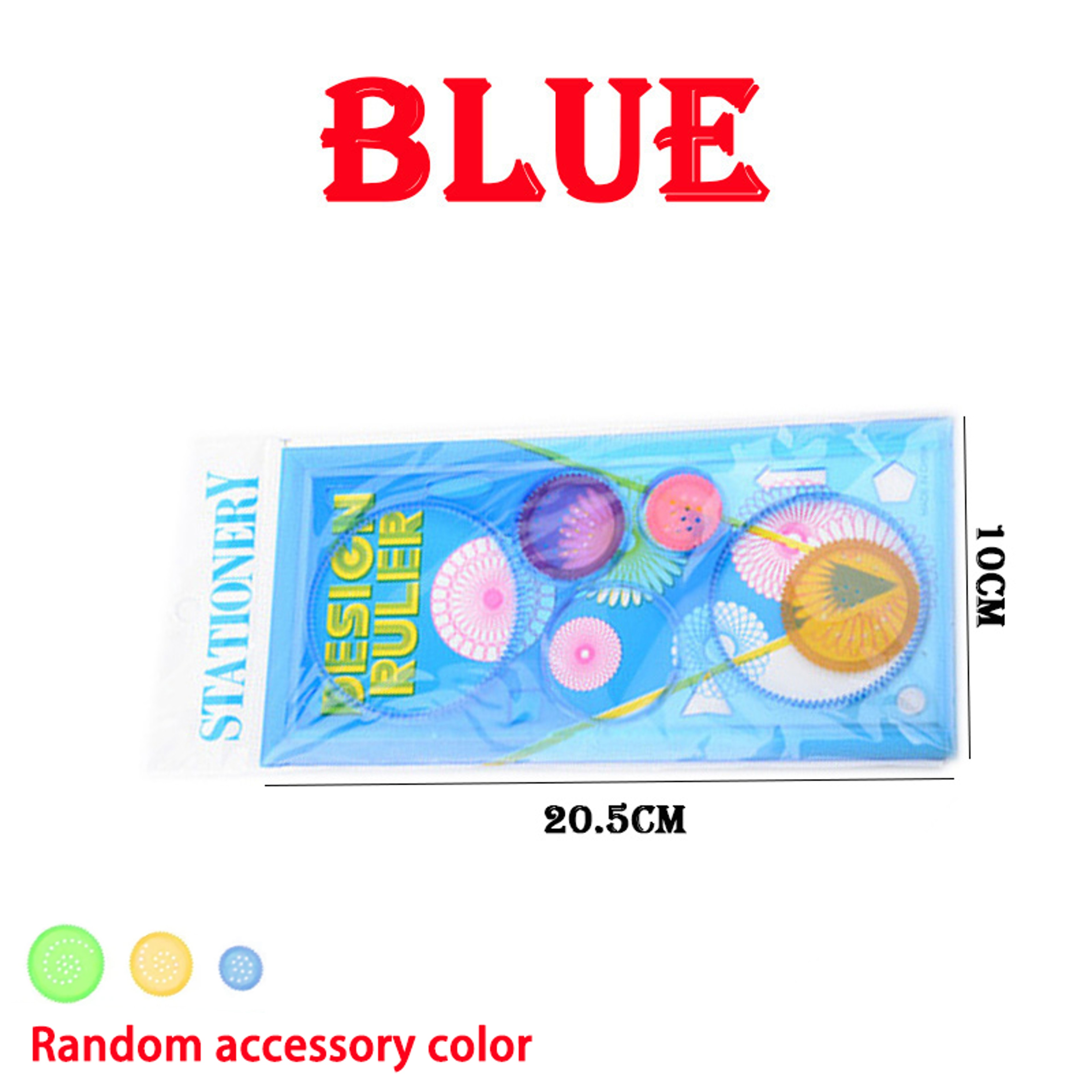 Geometry Spirograph Drawing Set Creative Art Stencils & Educational Drawing Templates for Kids – view 10
