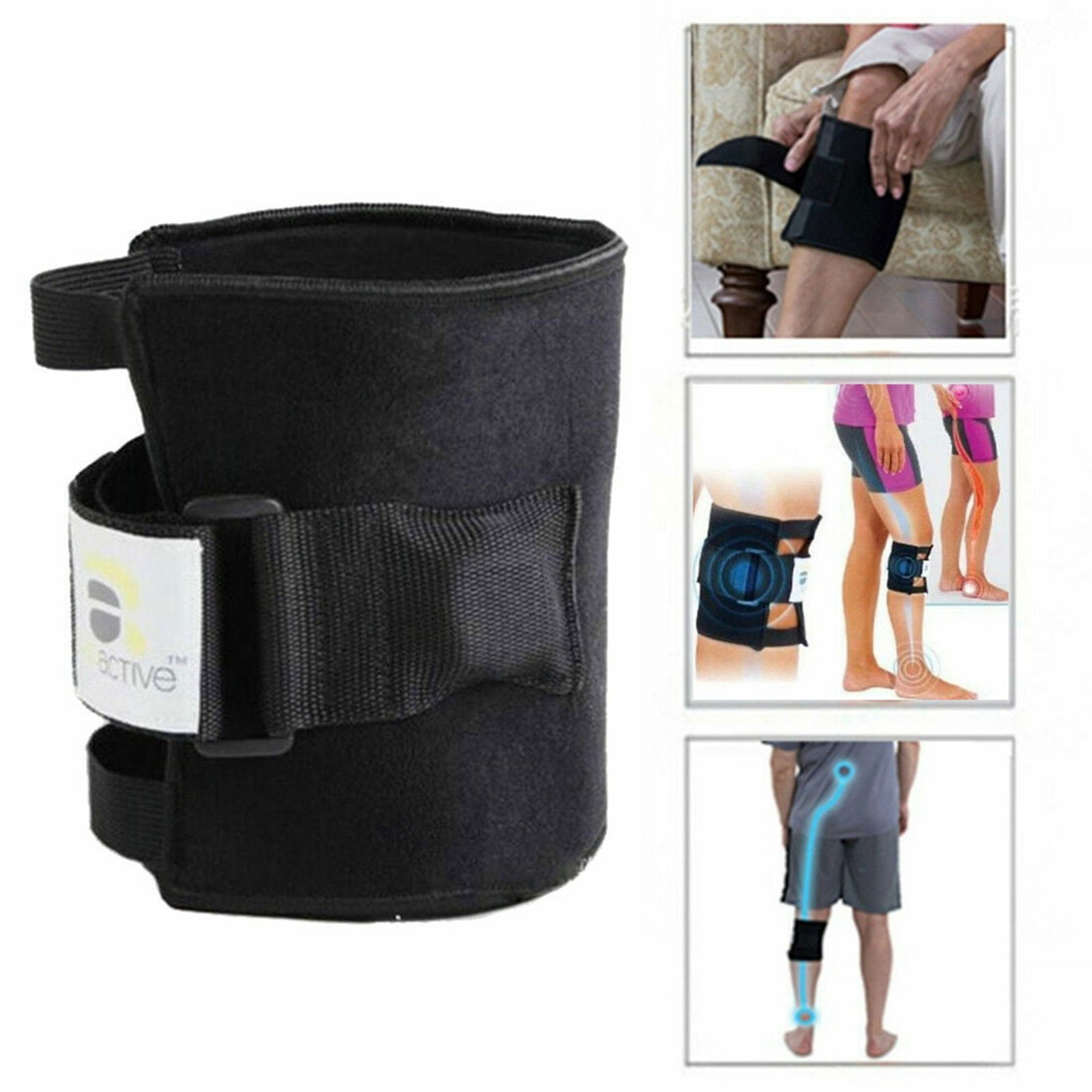 Magnetic Therapy Knee Brace For Sciatic Nerve  Back Pain Relief 2