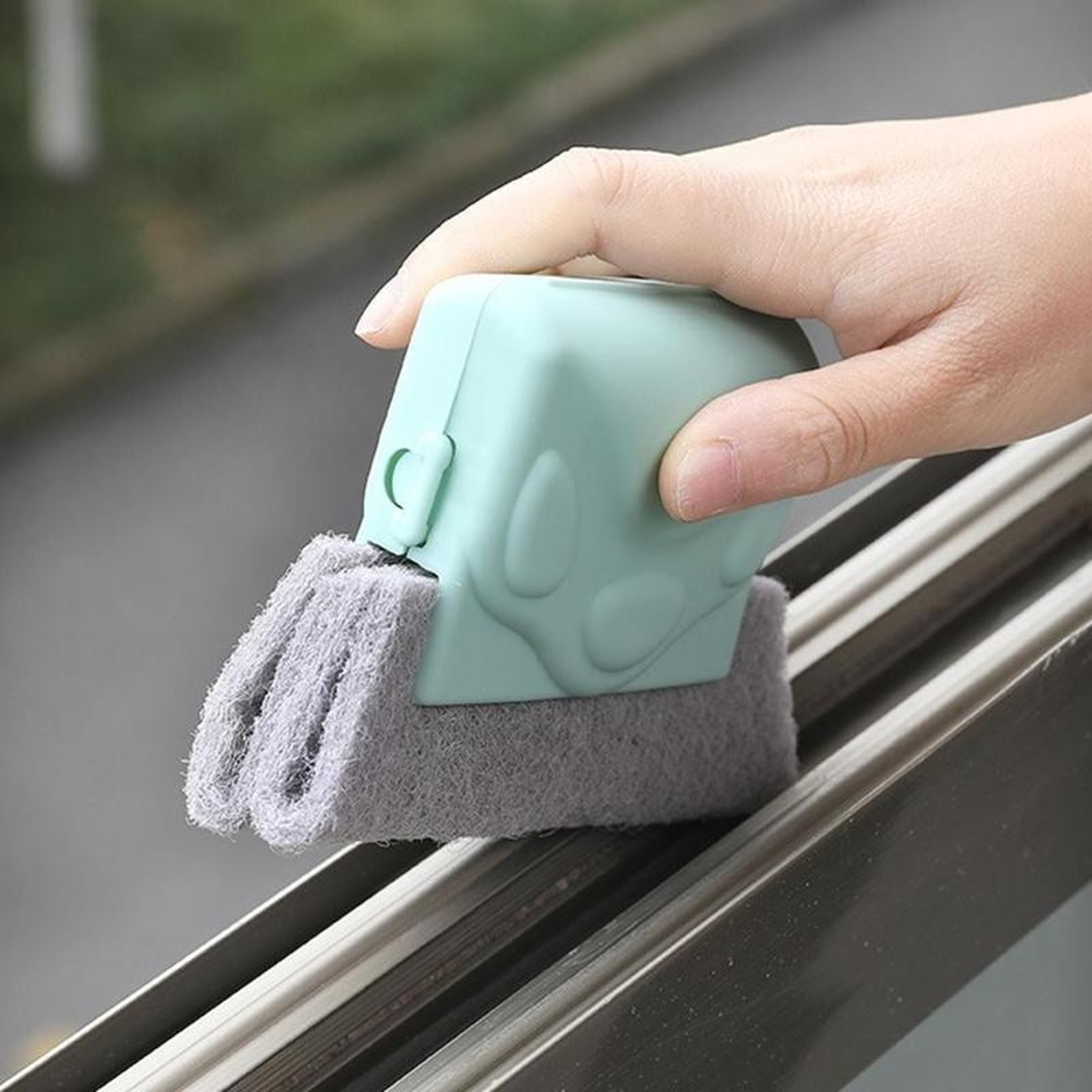 Window Groove Cleaning Brush for Kitchen & Window Slots Essential Cleaning Tool – view 1