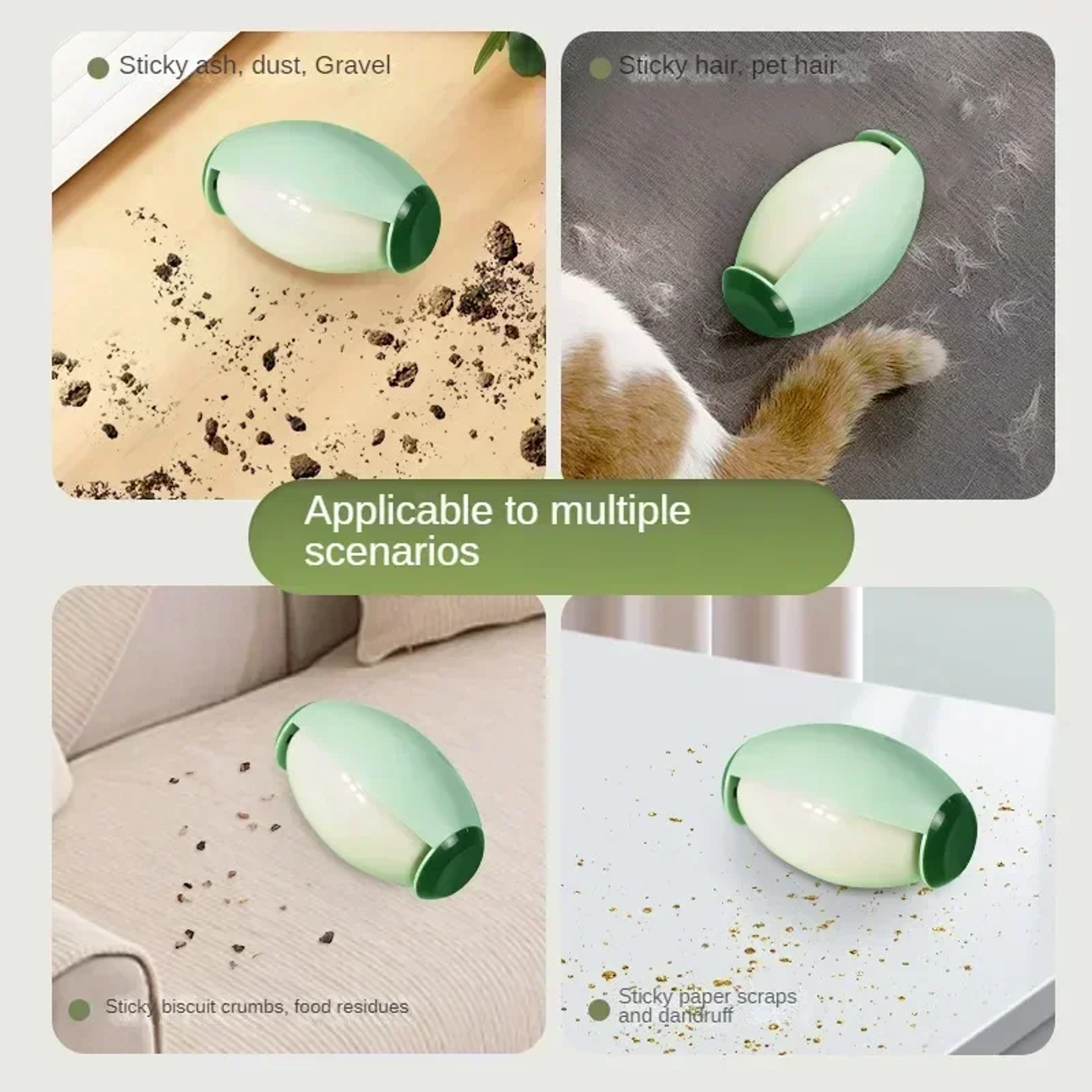 Washable Lint Remover  Reusable Clothes Cleaning Roller For Hair Dust And Debris 3