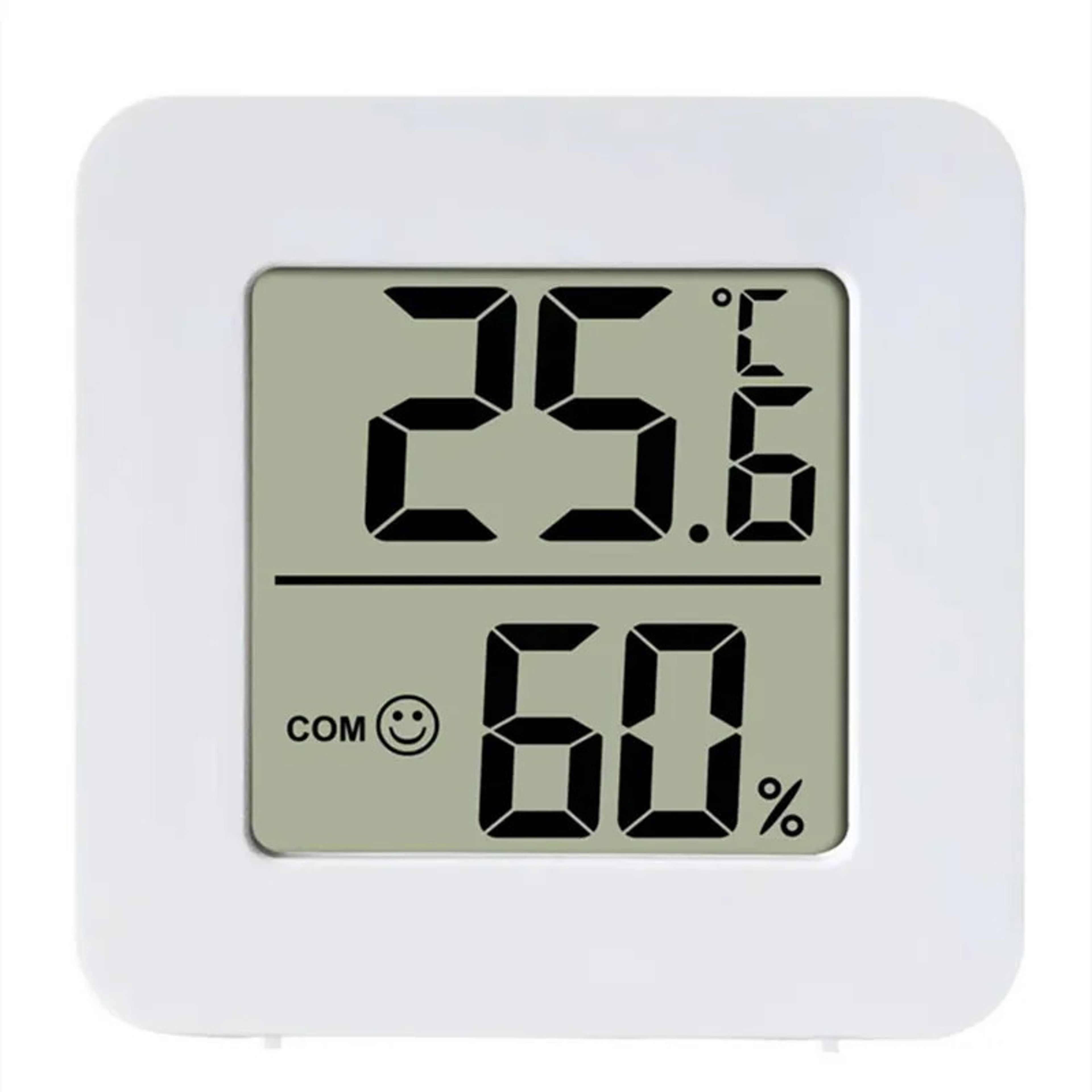 Mini LCD Digital Thermometer & Humidity Sensor  Accurate Indoor Temperature & Humidity Monitoring – view 1