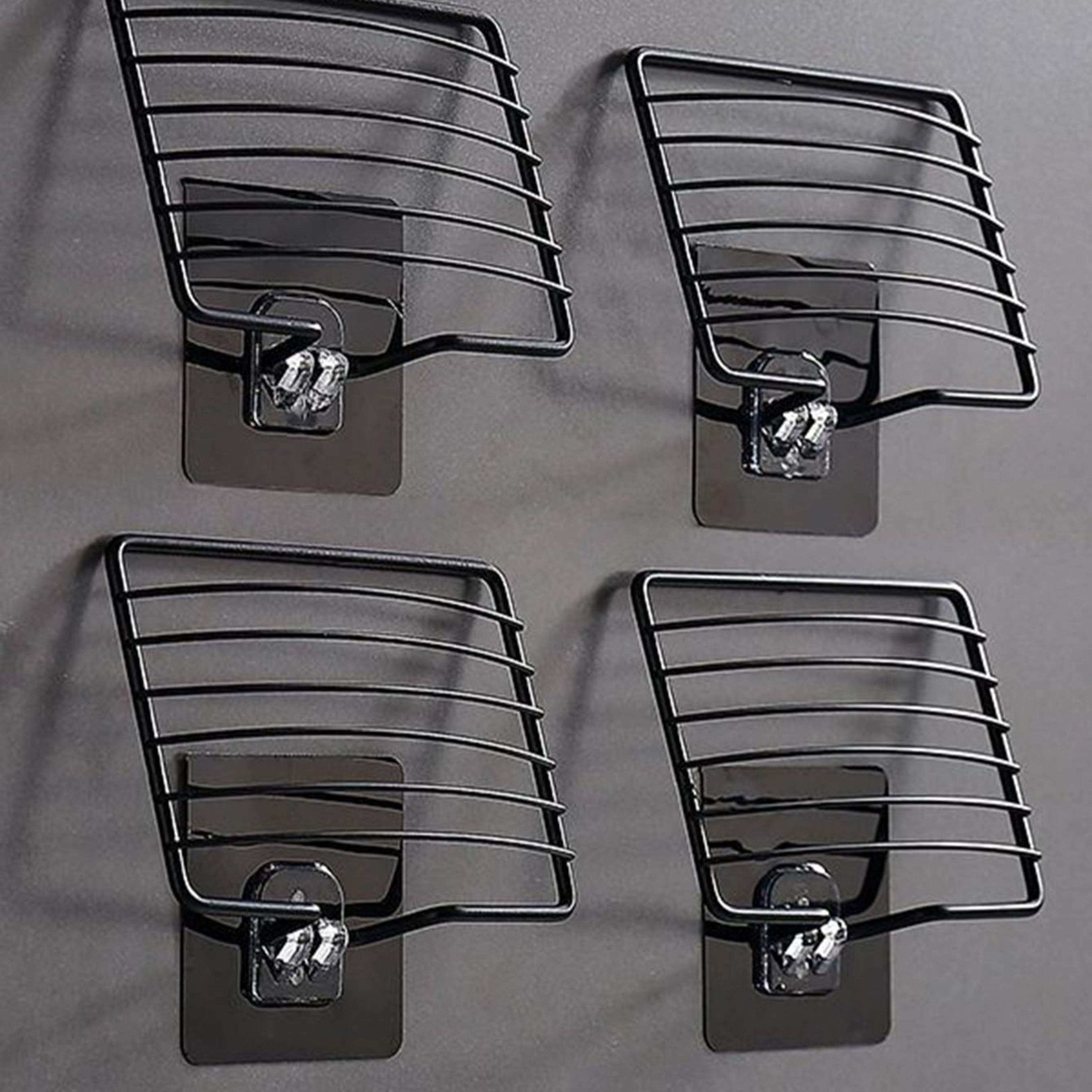 Premium Stainless Steel Soap Rack Punch-Free Bathroom Shelf with Drainage System – view 4