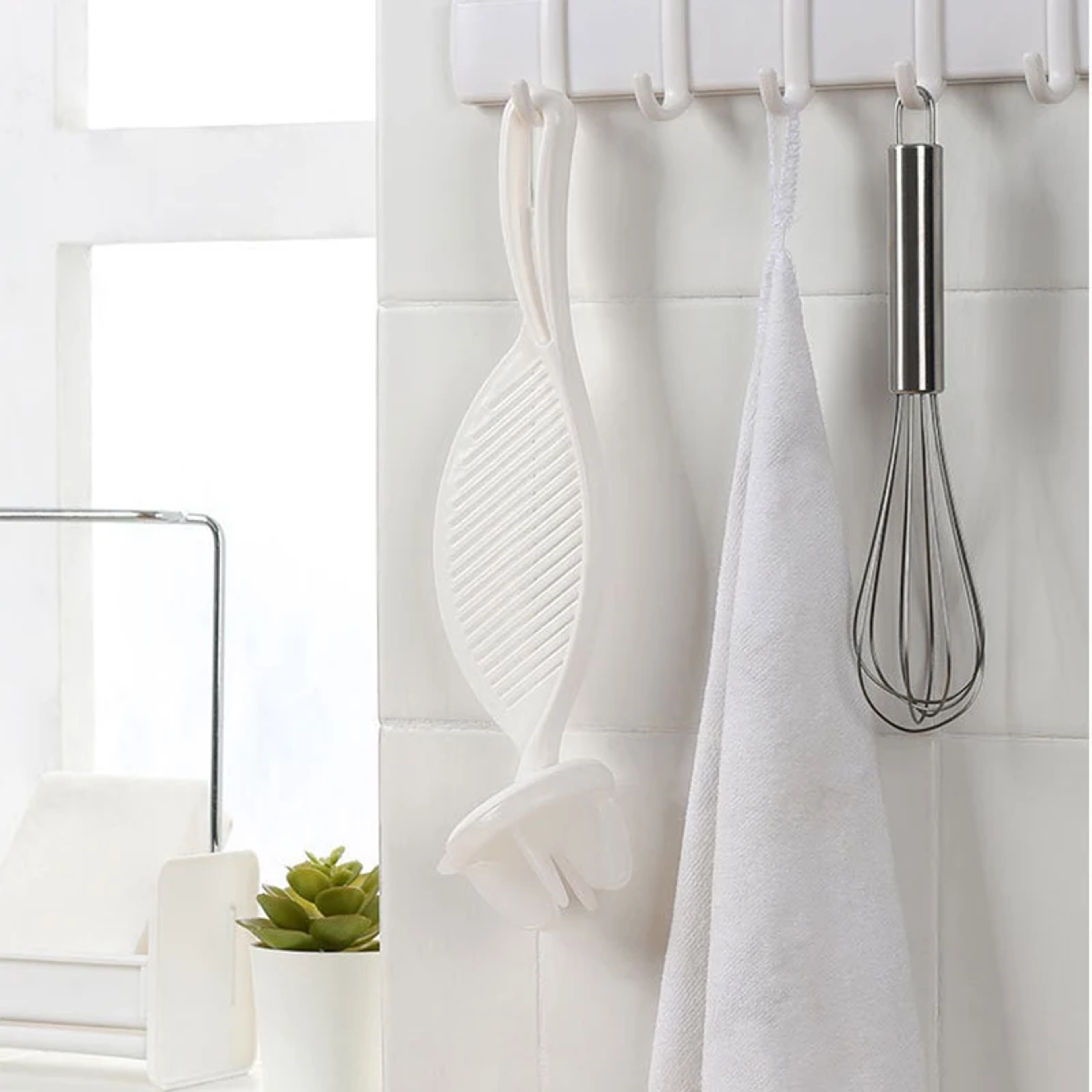 Rice Washing Spoon  Multi Functional HandProtective Tool For Effortless Rice Washing And Mixing 5