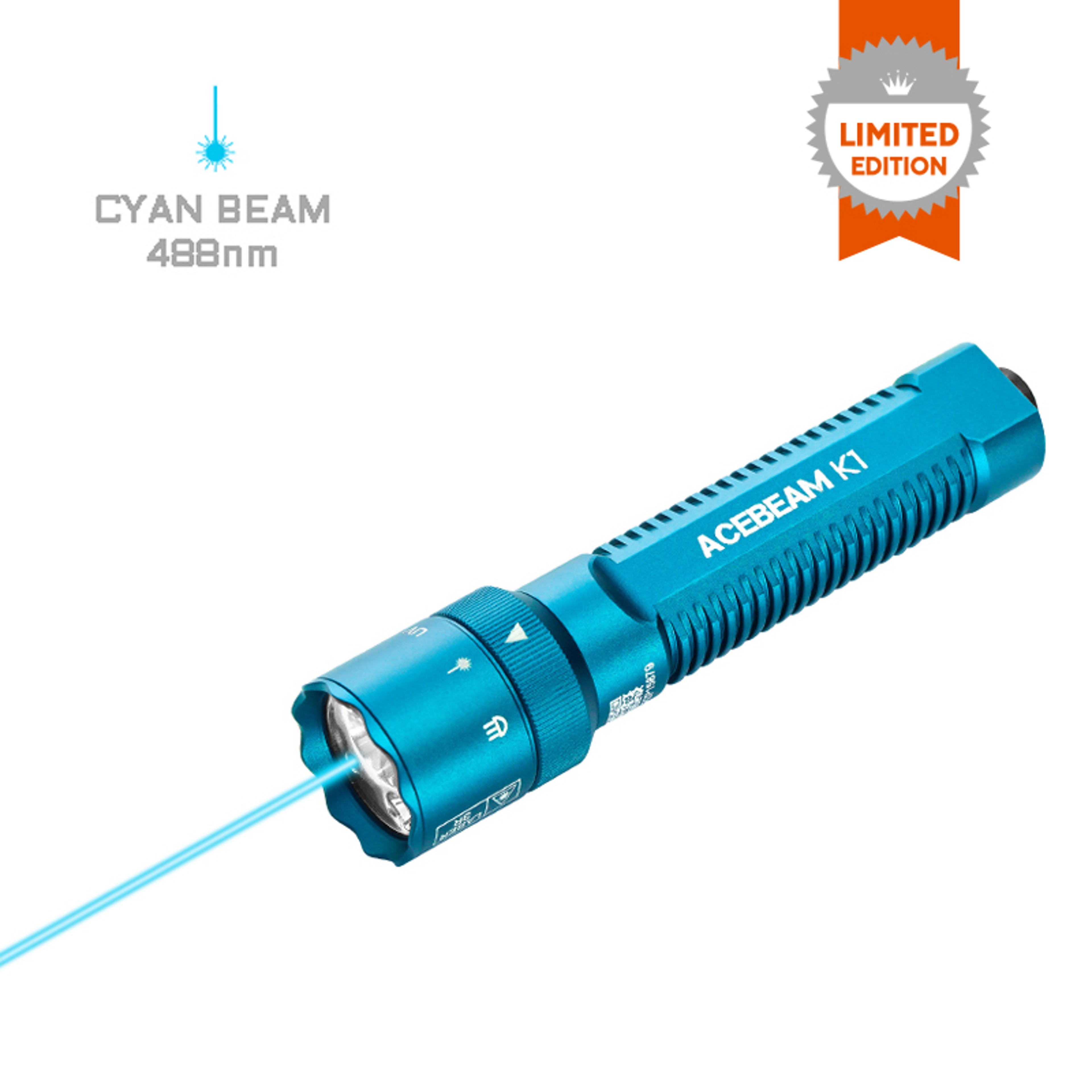 Rechargeable Flashlight  High Performance EDC AA Pocket Flashlight with Lumens, Green Beam, UV LED, and White – view 7
