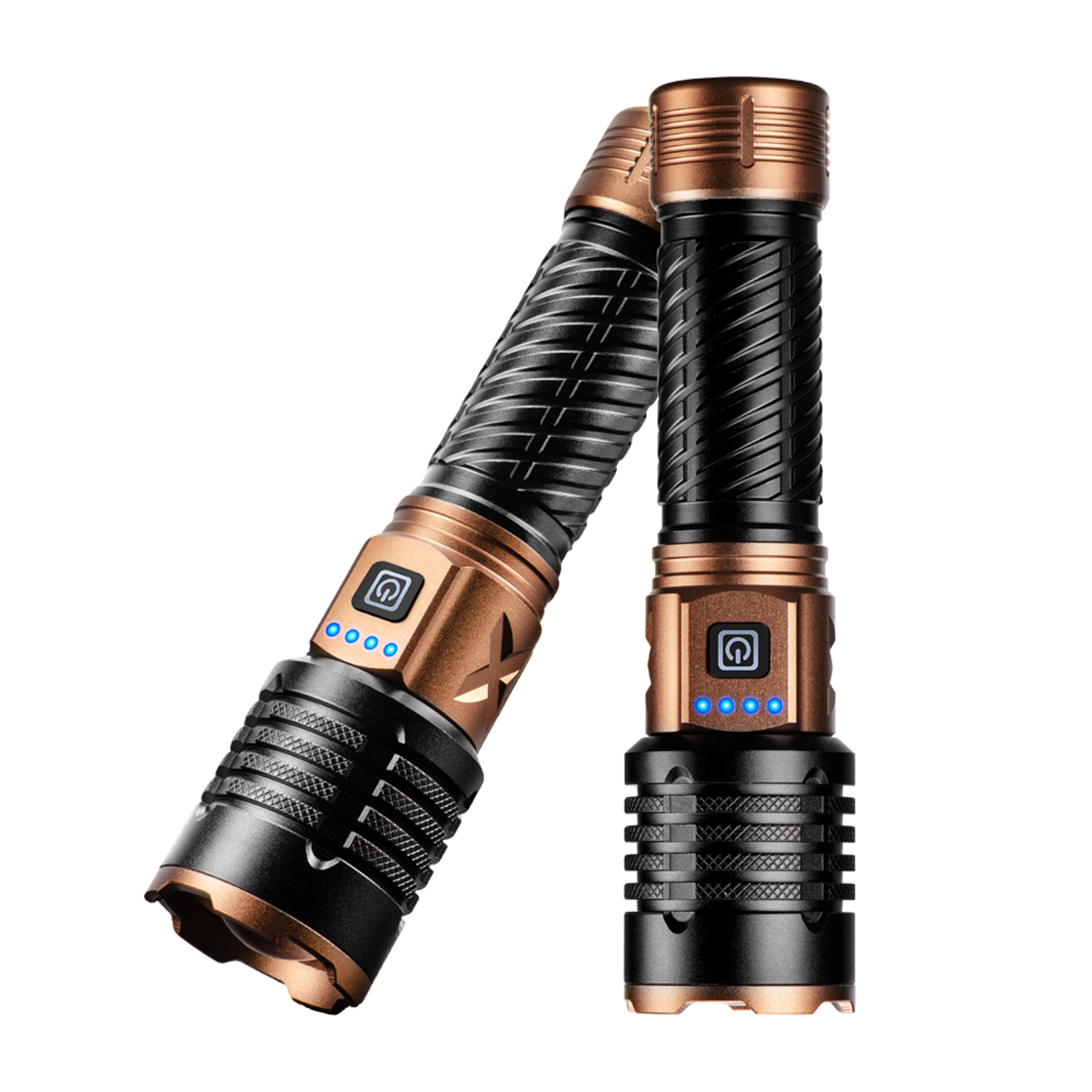 LED Tactical Flashlight USB Rechargeable High Power Handheld Light for Outdoor Adventures – view 2