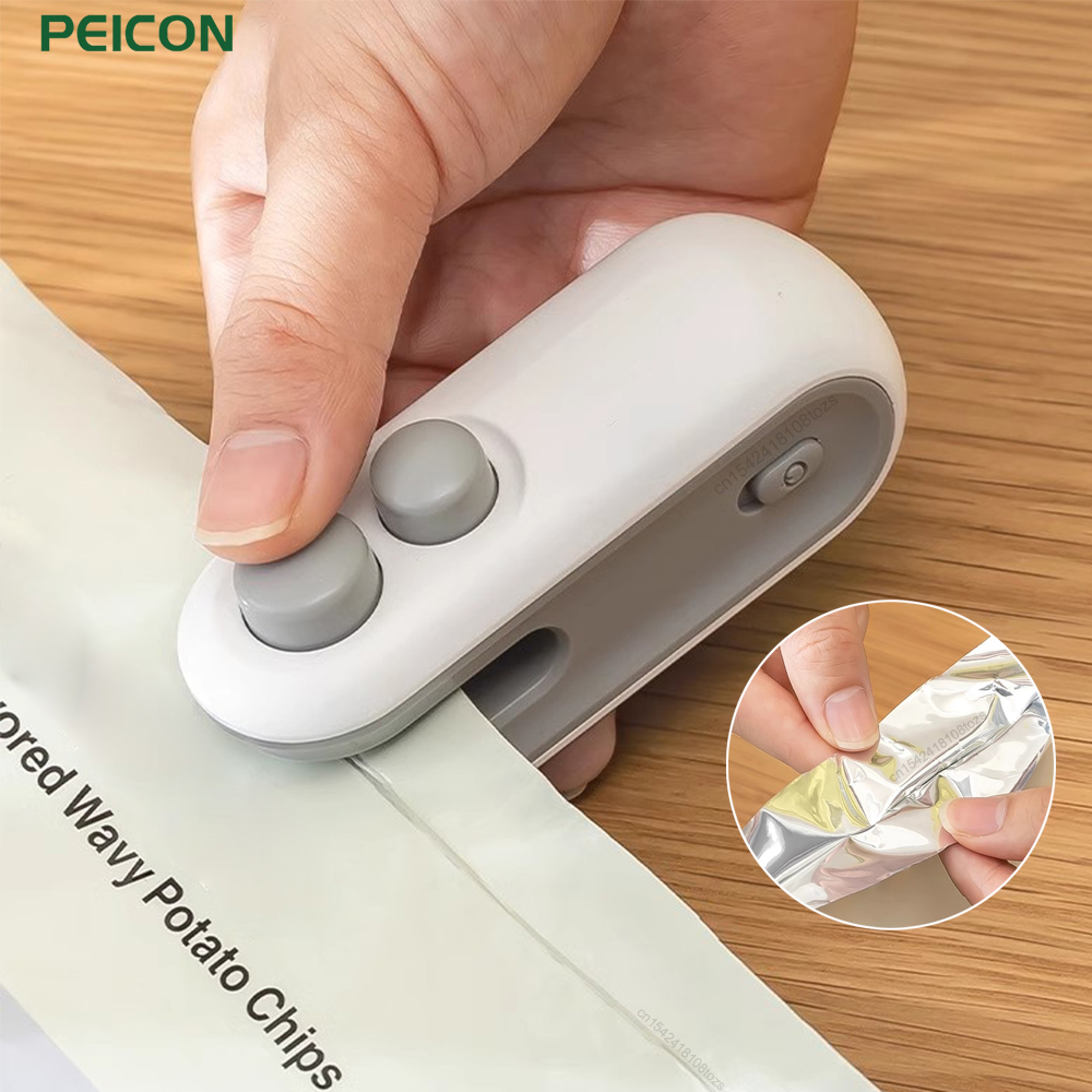 Mini Heat Bag Sealing Machine Handheld Food Sealer for Plastic & Bag Packaging – view 1