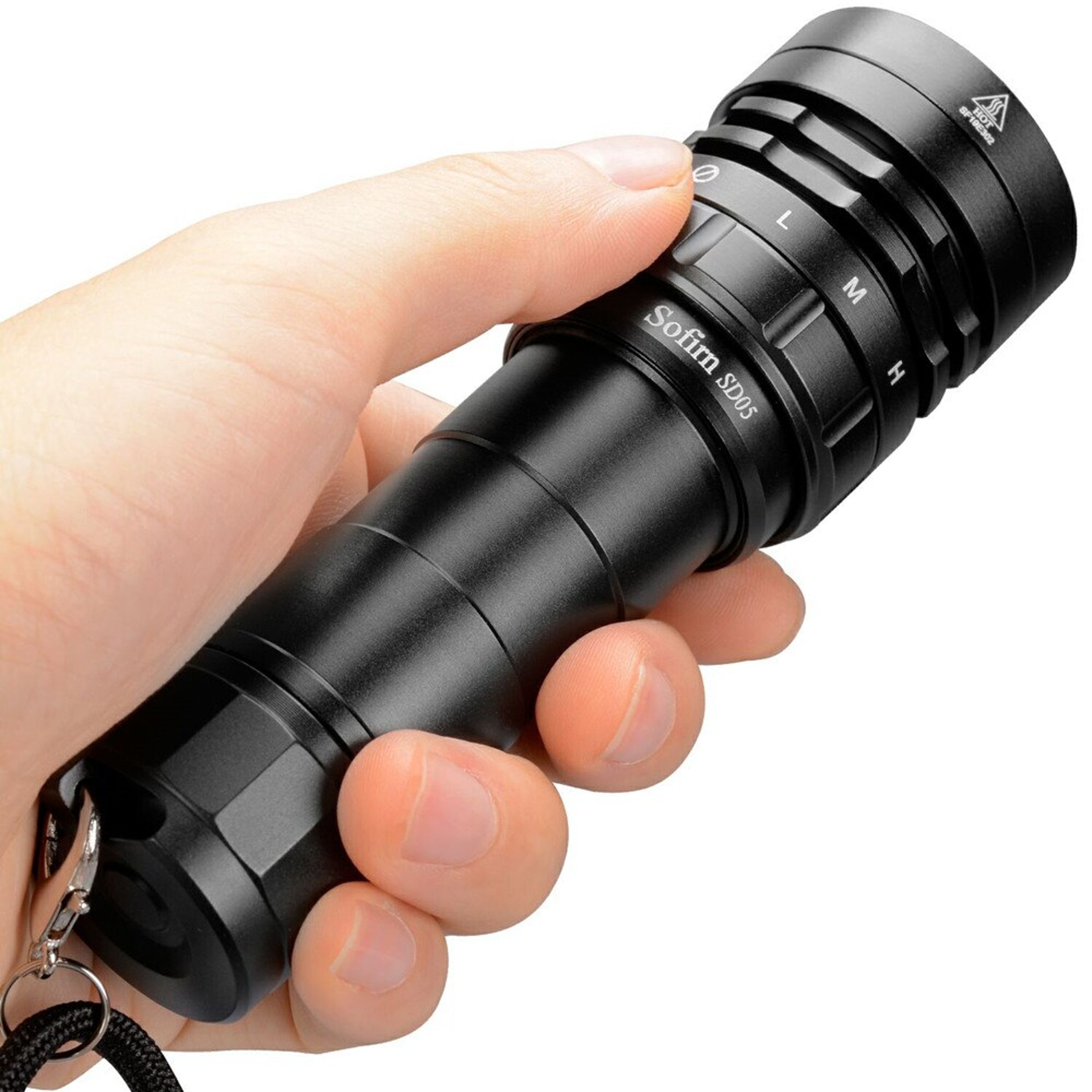 Scuba Diving Light Super Bright Flashlight with Magnetic Switch – view 6