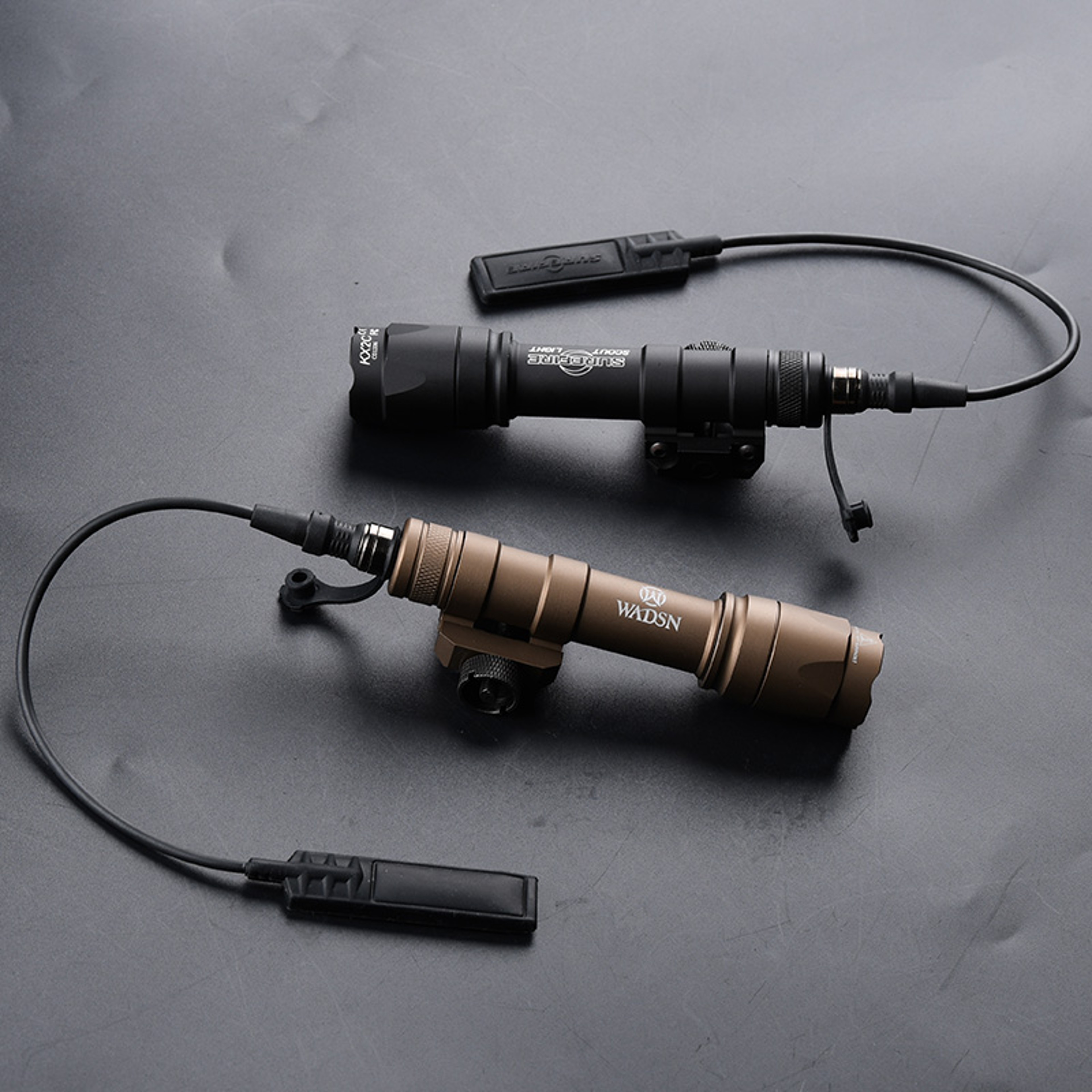 Tactical Weapon Mounted Light With Picatinny Rail Flashlight For Rifle  Pistol 2