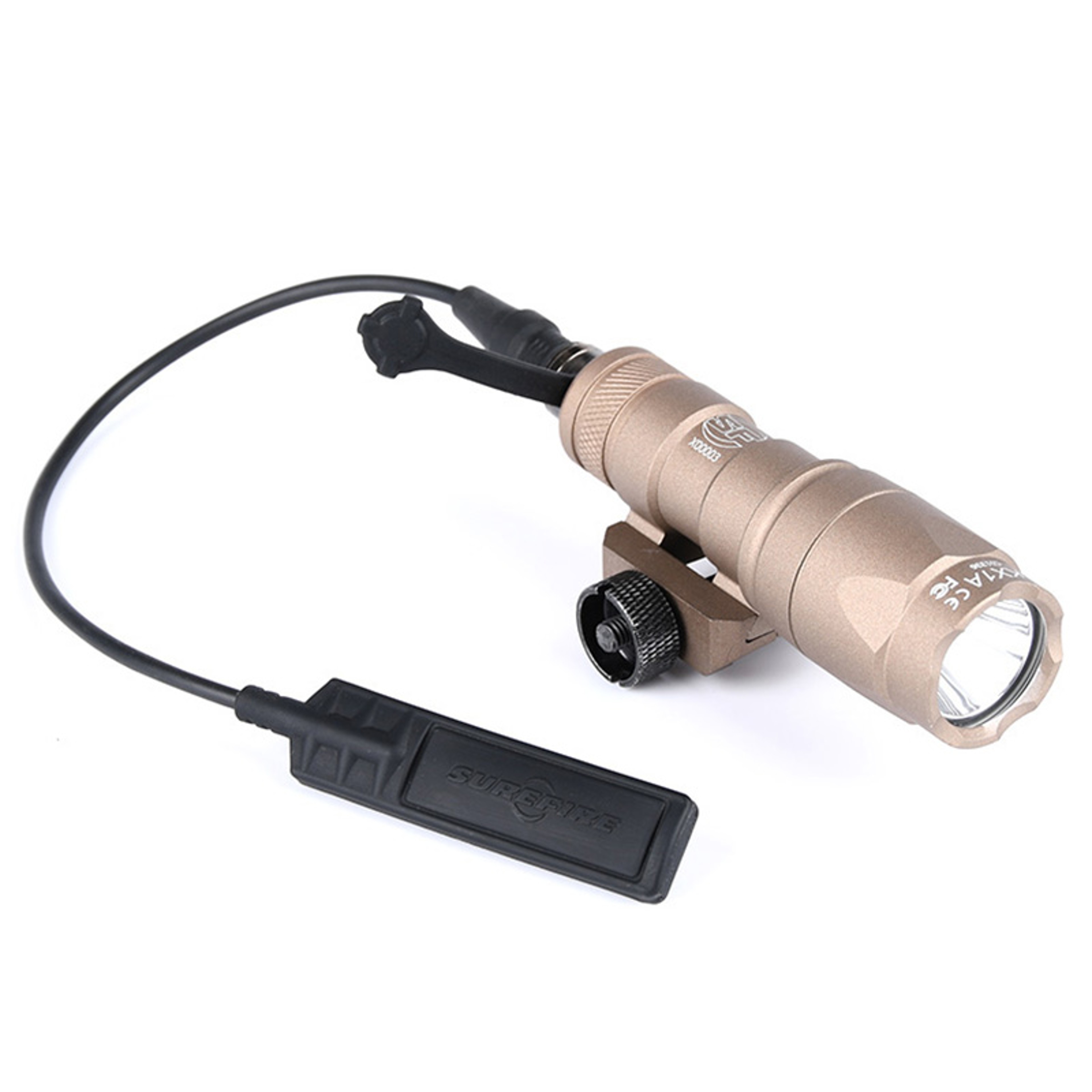 Tactical Weapon Mounted Light With Picatinny Rail Flashlight For Rifle  Pistol 9