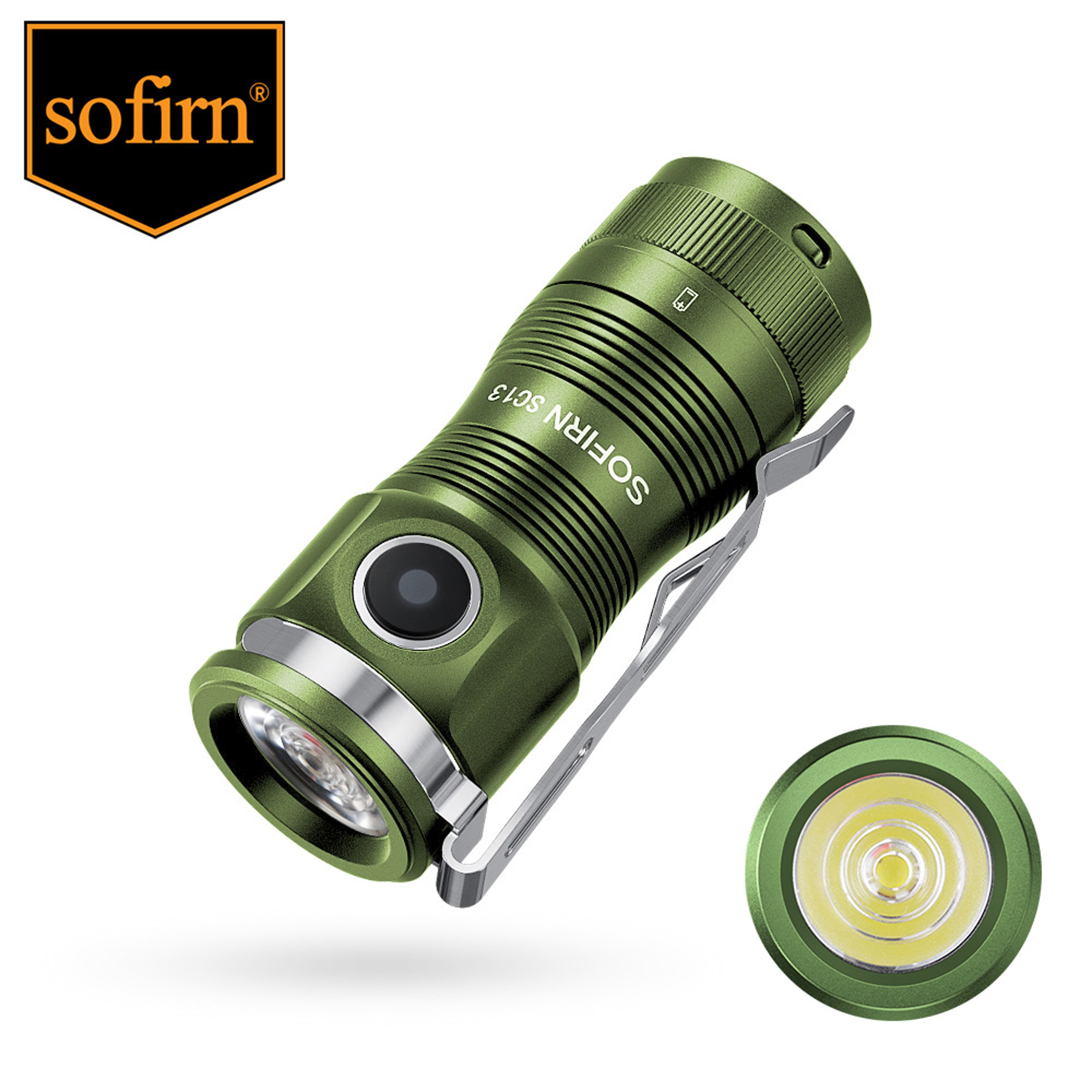 Sofirn Mini Powerful LED Flashlight , Rechargeable, with Magnetic Base – view 7