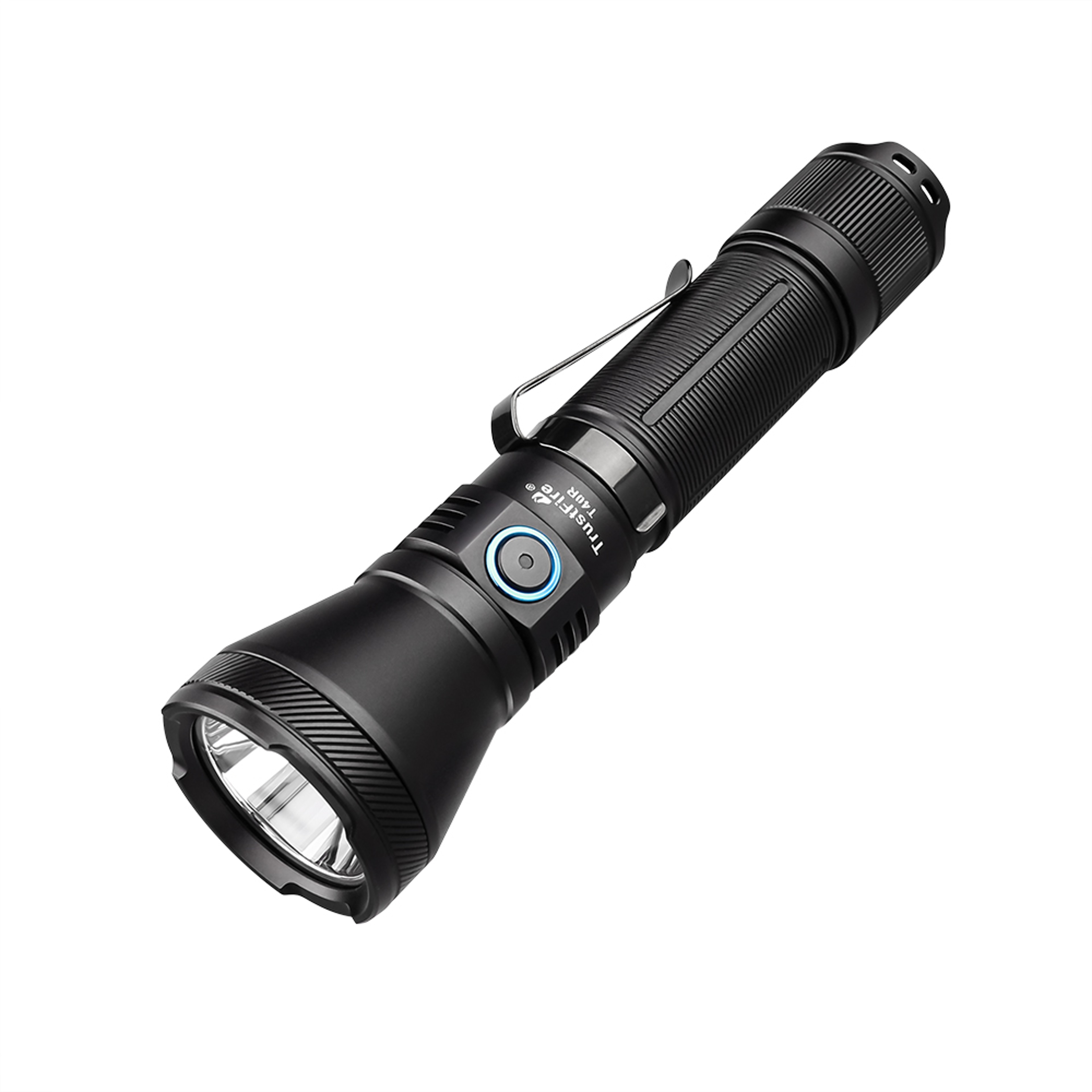 Trustfire Tactical Flashlight Lumen LED Torch With USB Charging Beam Selfdefense Waterproof 0