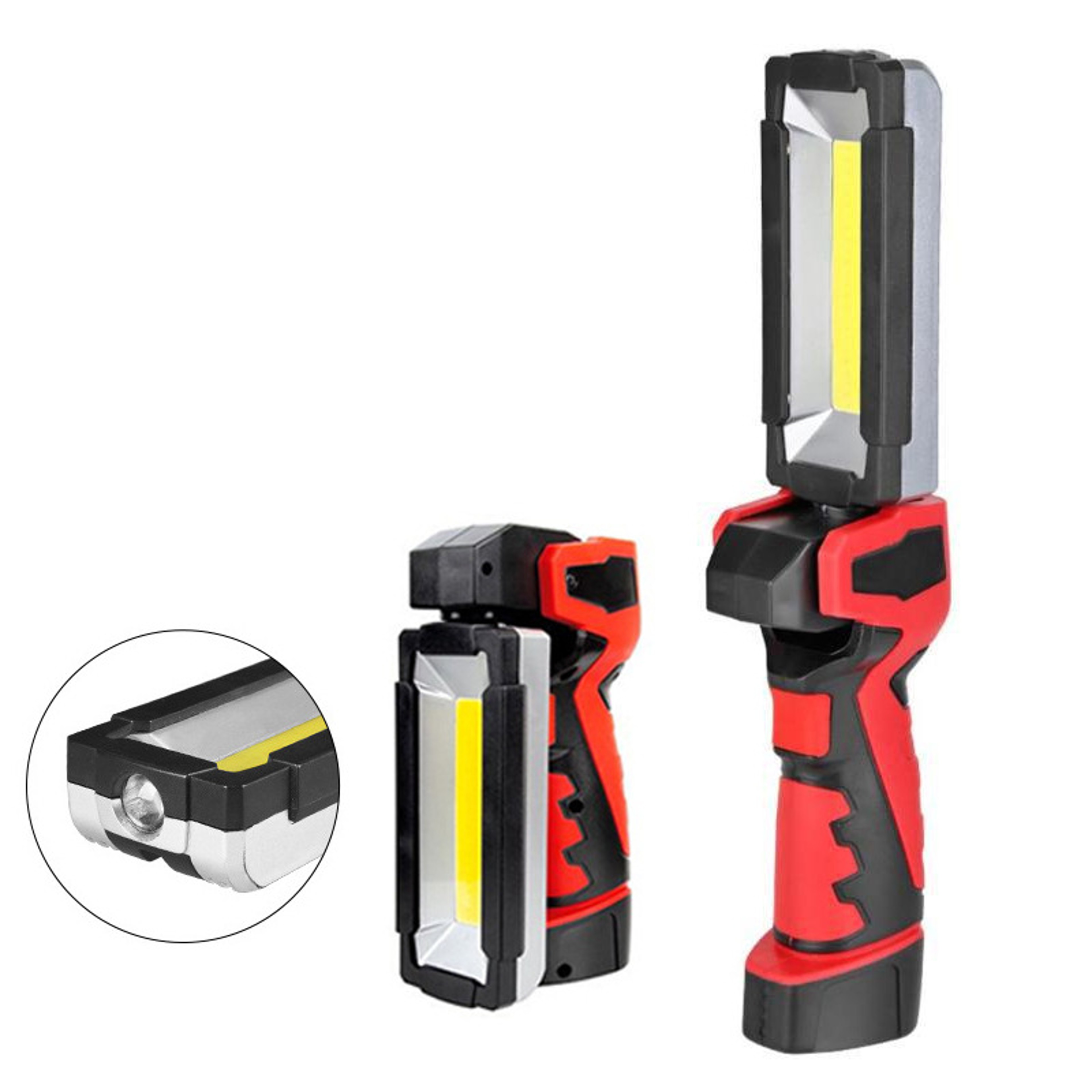 Portable COB LED Work Light  USB Rechargeable Emergency Car Garage Lamp – view 7