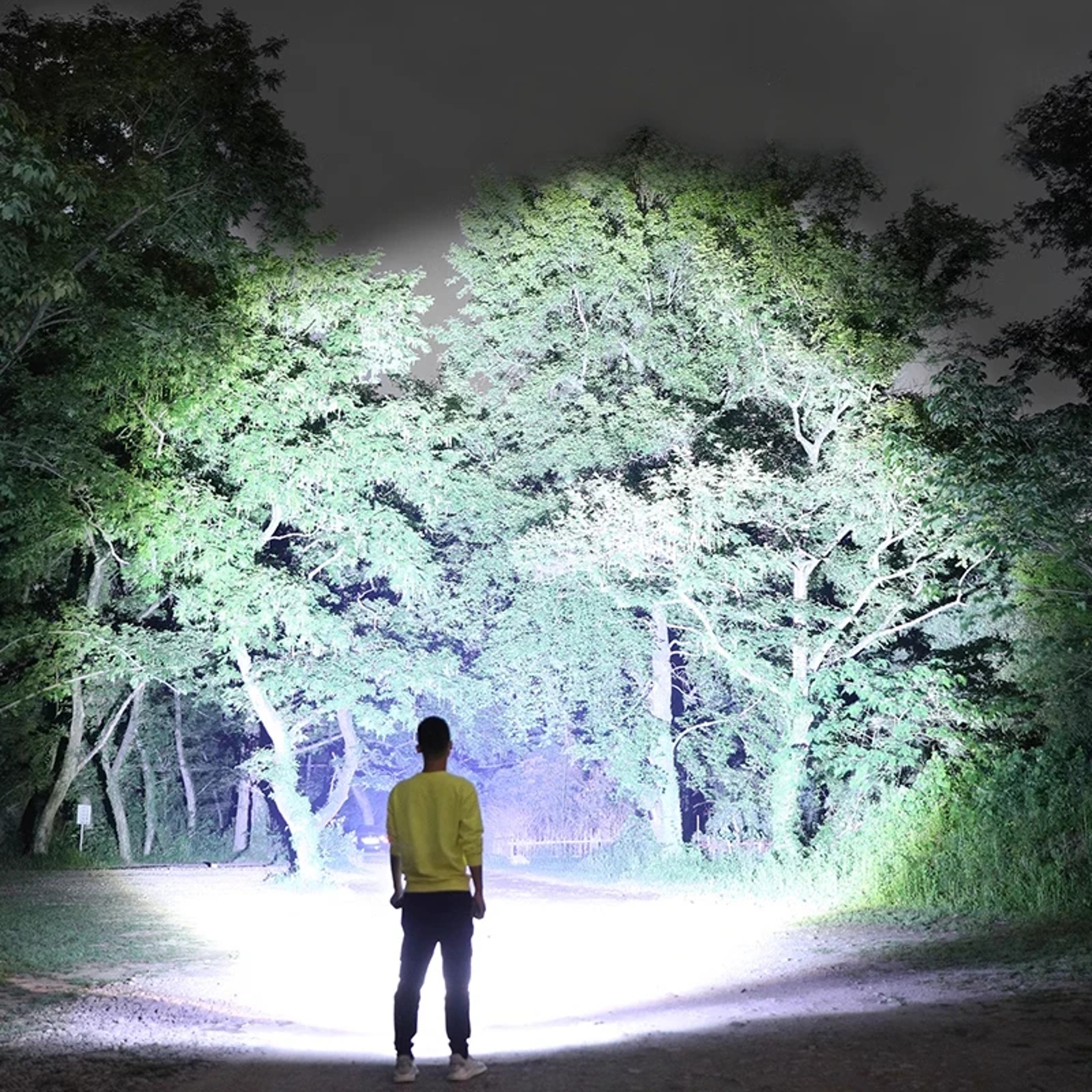Rechargeable Tactical Flashlight Powerful Military Lantern For Camping Hunting  Outdoor Use 5