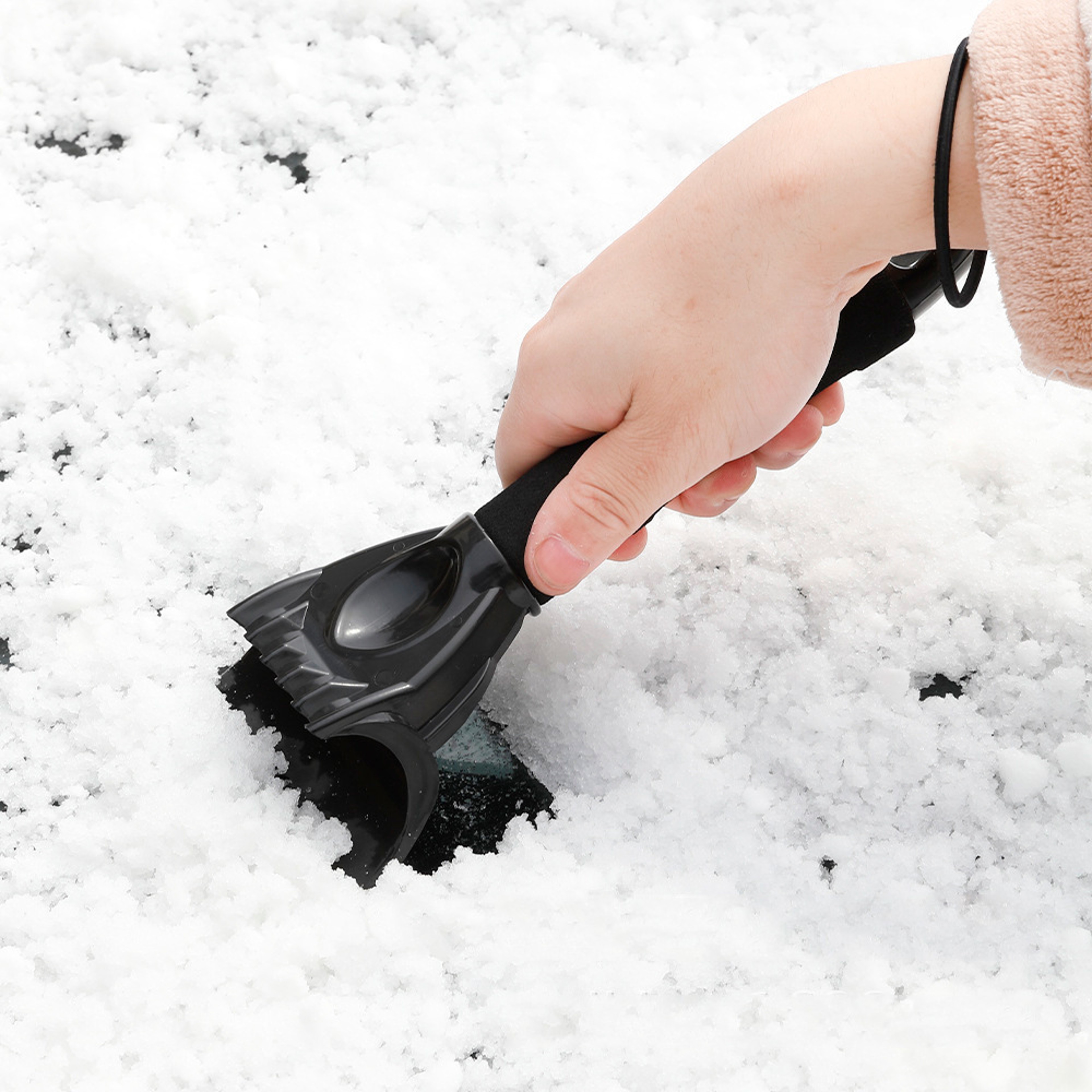 Premium Car Ice Scraper & Snow Shovel for Winter Vehicles – view 5