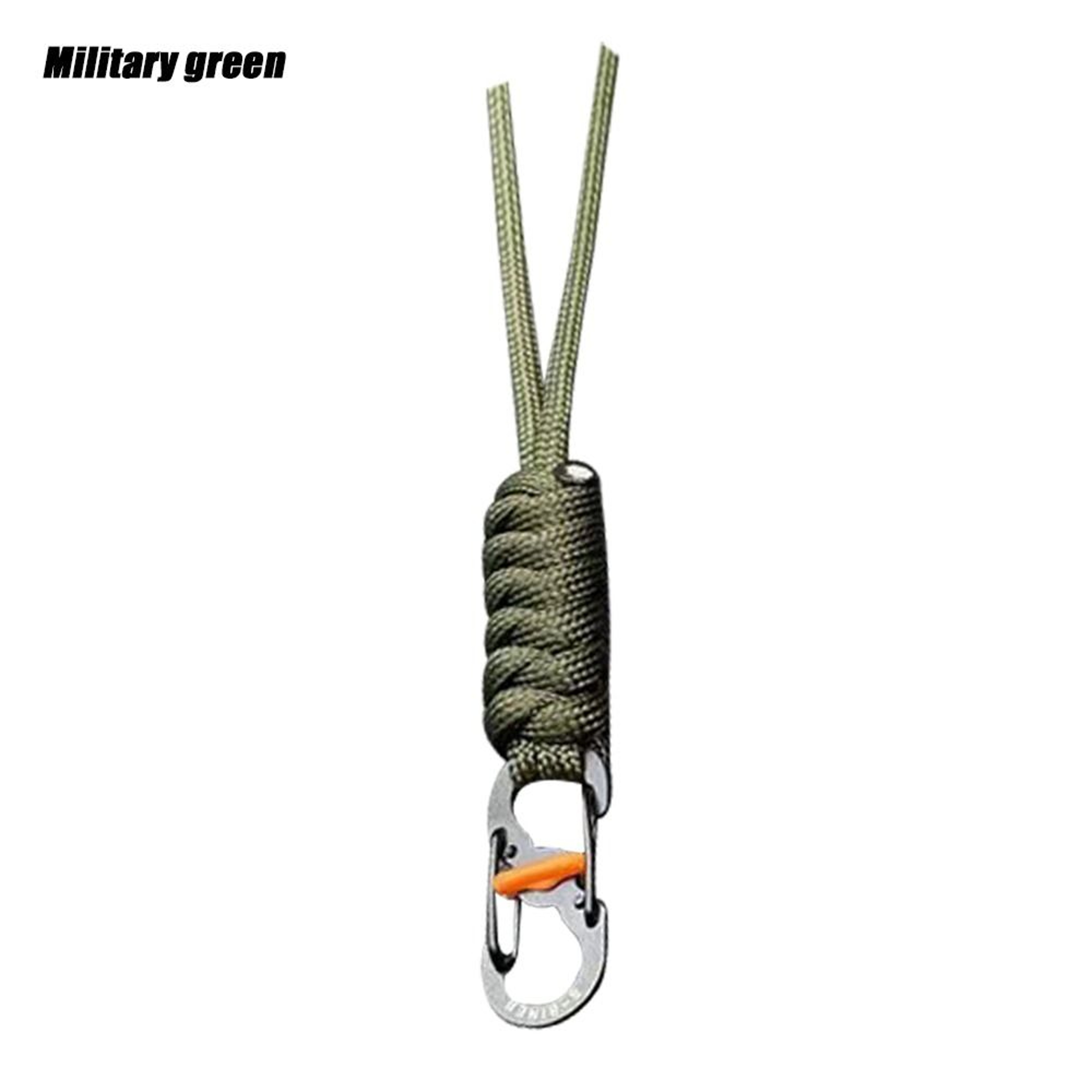 Handmade Snake Knot Paracord Keychain Durable Survival Rope Key Chain for Outdoor Adventures & Camping Gifts – view 9