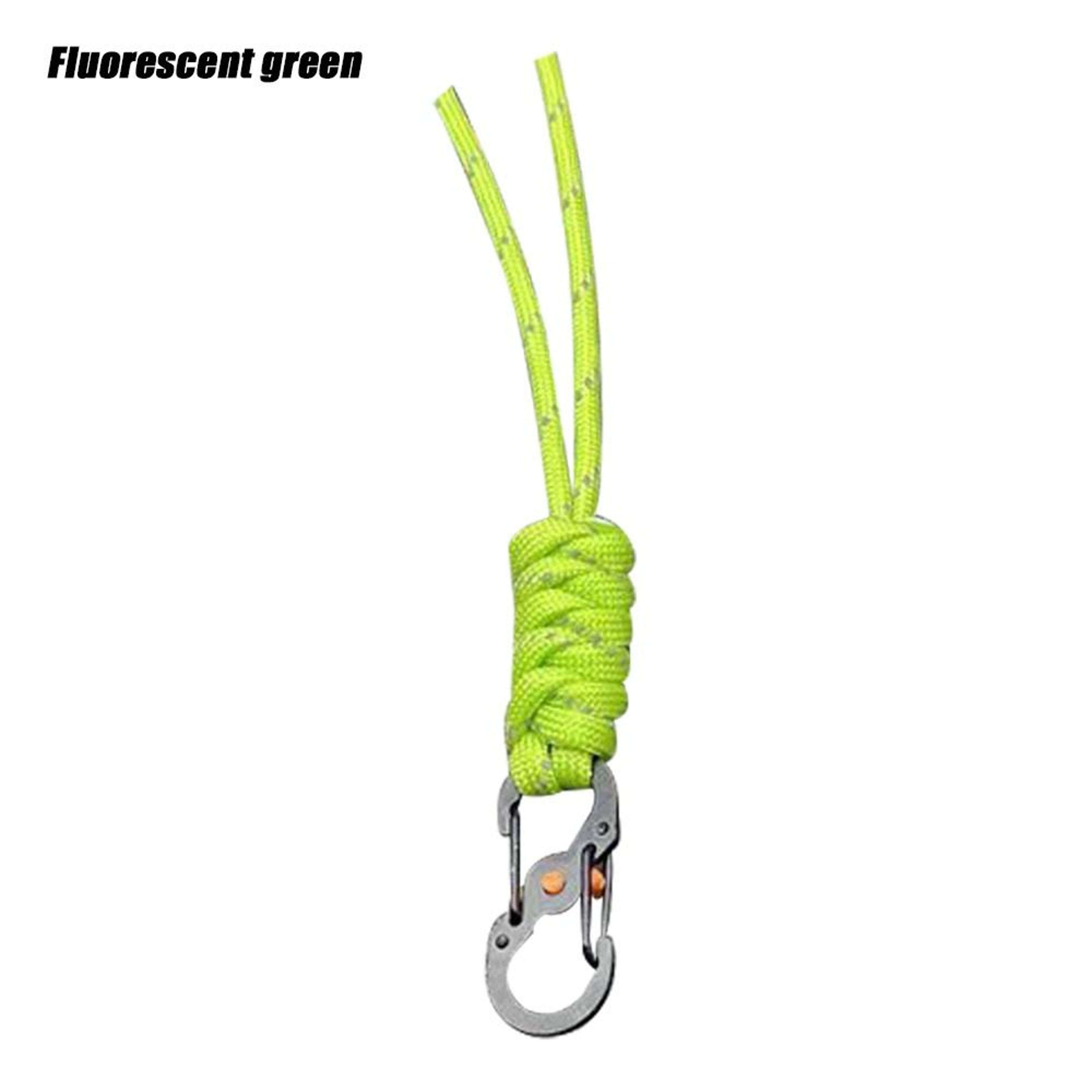 Handmade Snake Knot Paracord Keychain Durable Survival Rope Key Chain for Outdoor Adventures & Camping Gifts – view 13