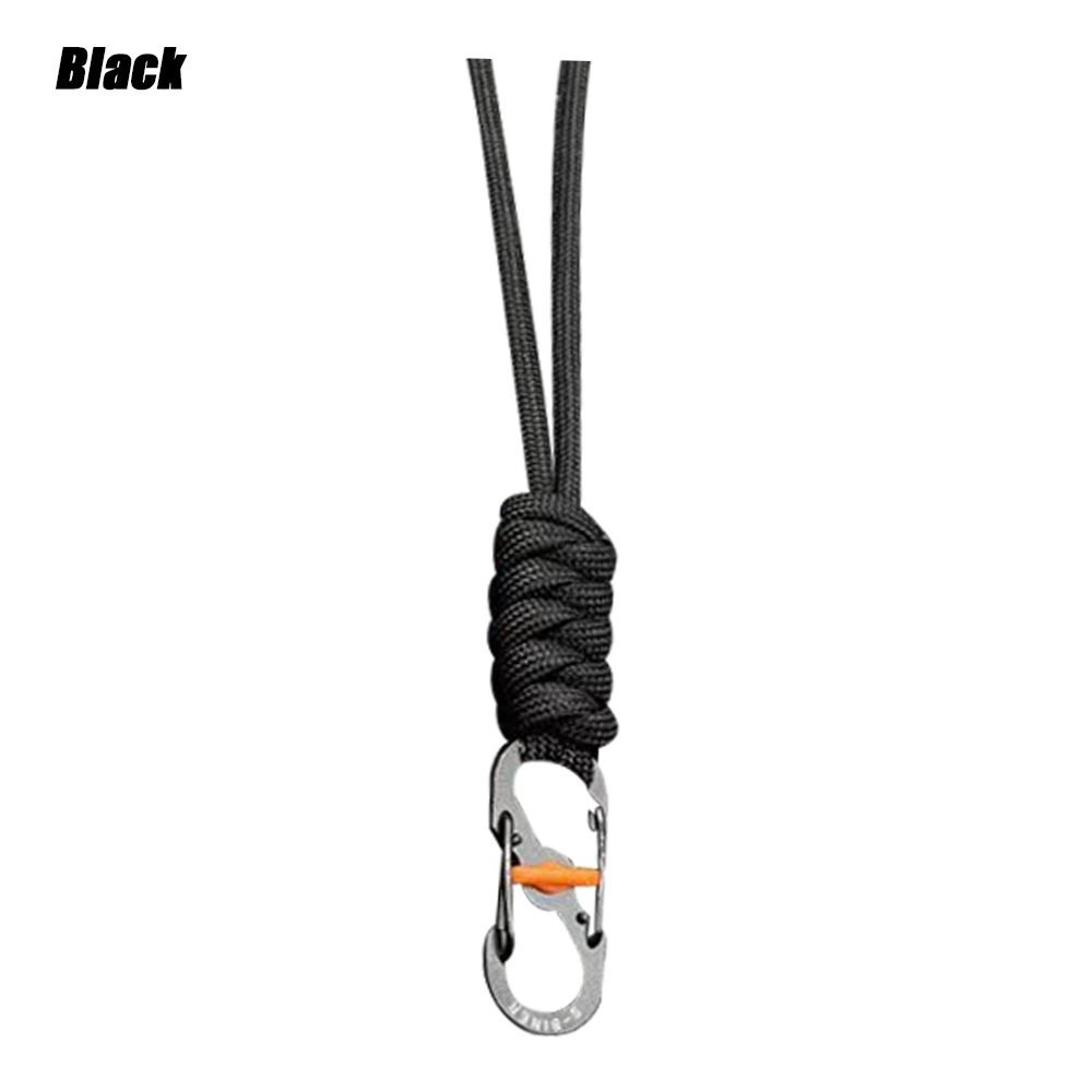 Handmade Snake Knot Paracord Keychain Durable Survival Rope Key Chain for Outdoor Adventures & Camping Gifts – view 15