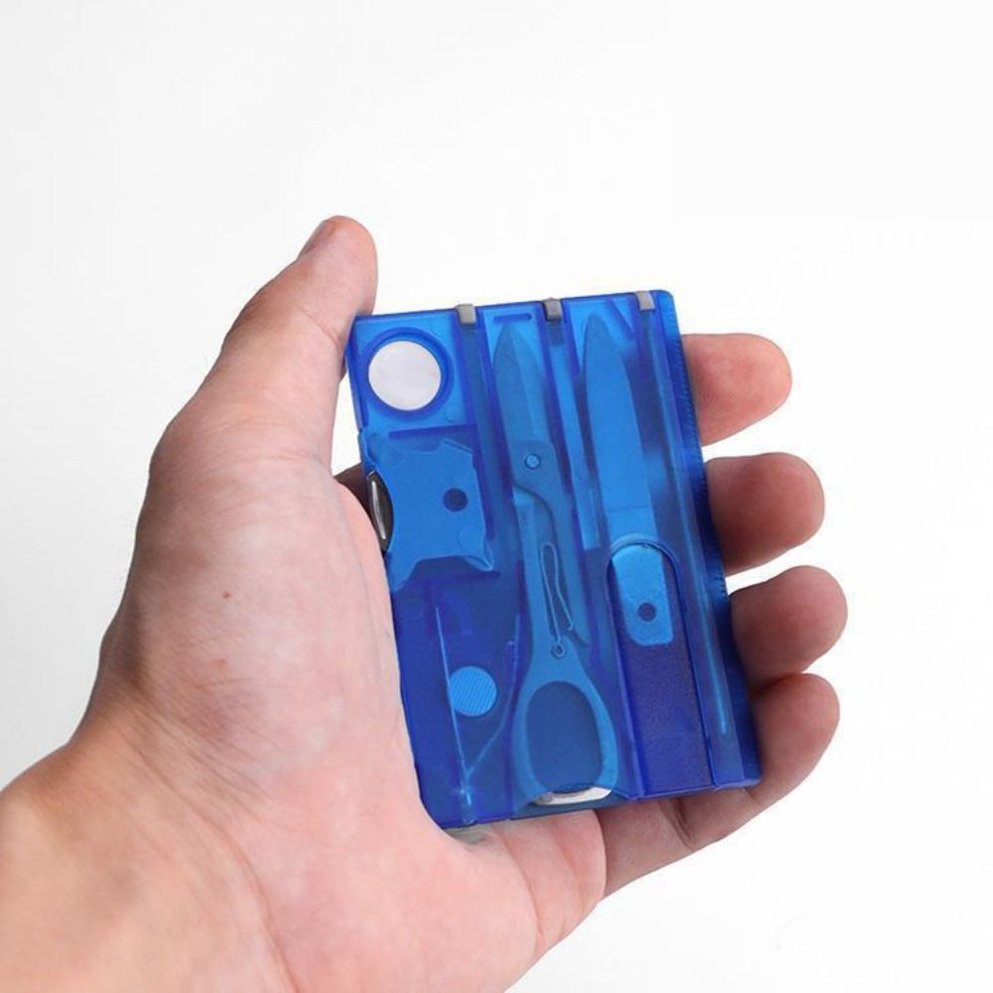Credit Card Multi Tool Wallet Survival Card for Everyday Carry & Outdoor Emergencies – view 2