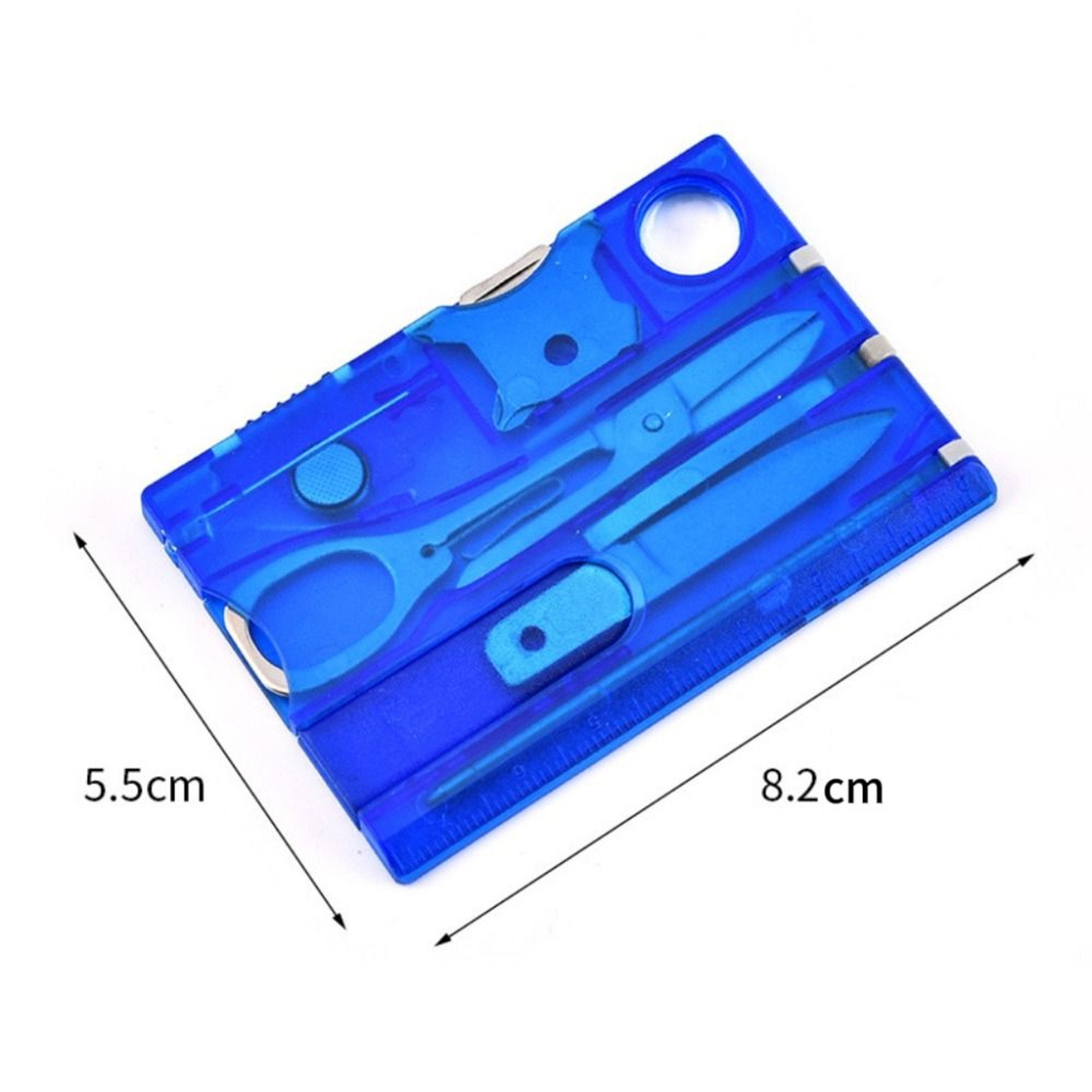 Ultra Slim Credit Card Multi Tool Wallet Survival Tool for Outdoor Emergency & EDC – view 6