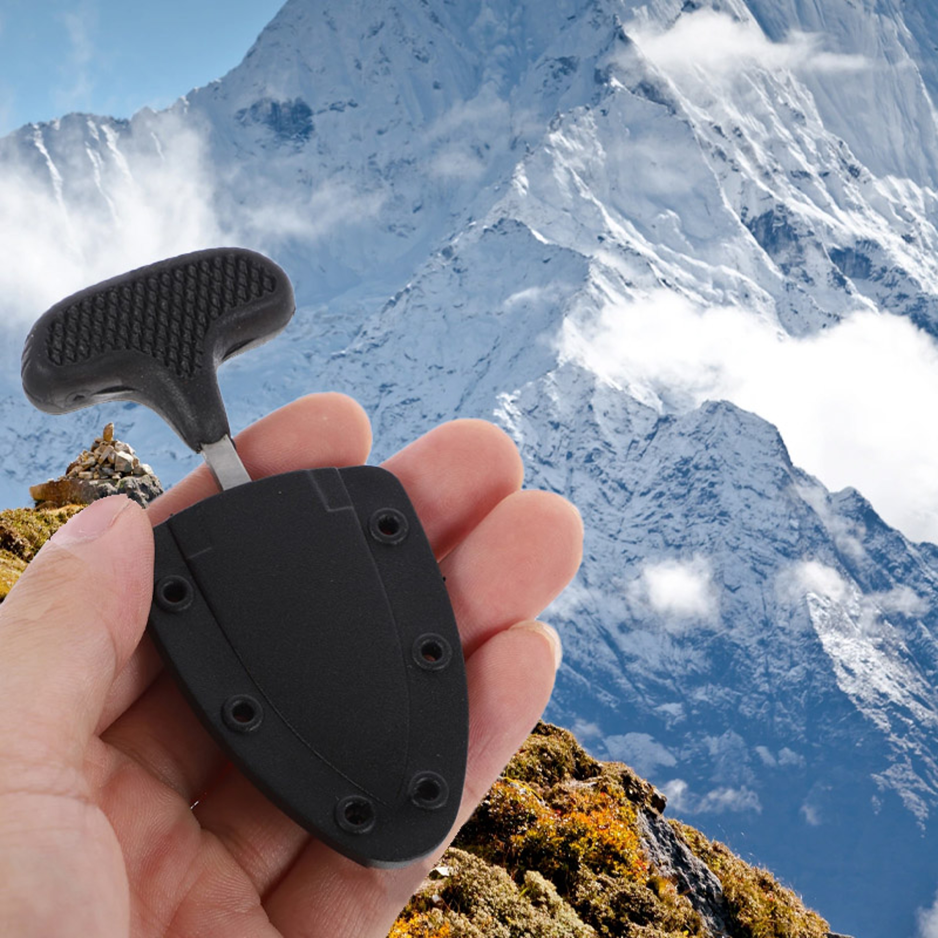 Portable Camping Necklace Knife Mini EDC Survival Tool for Outdoor Adventures – view 6