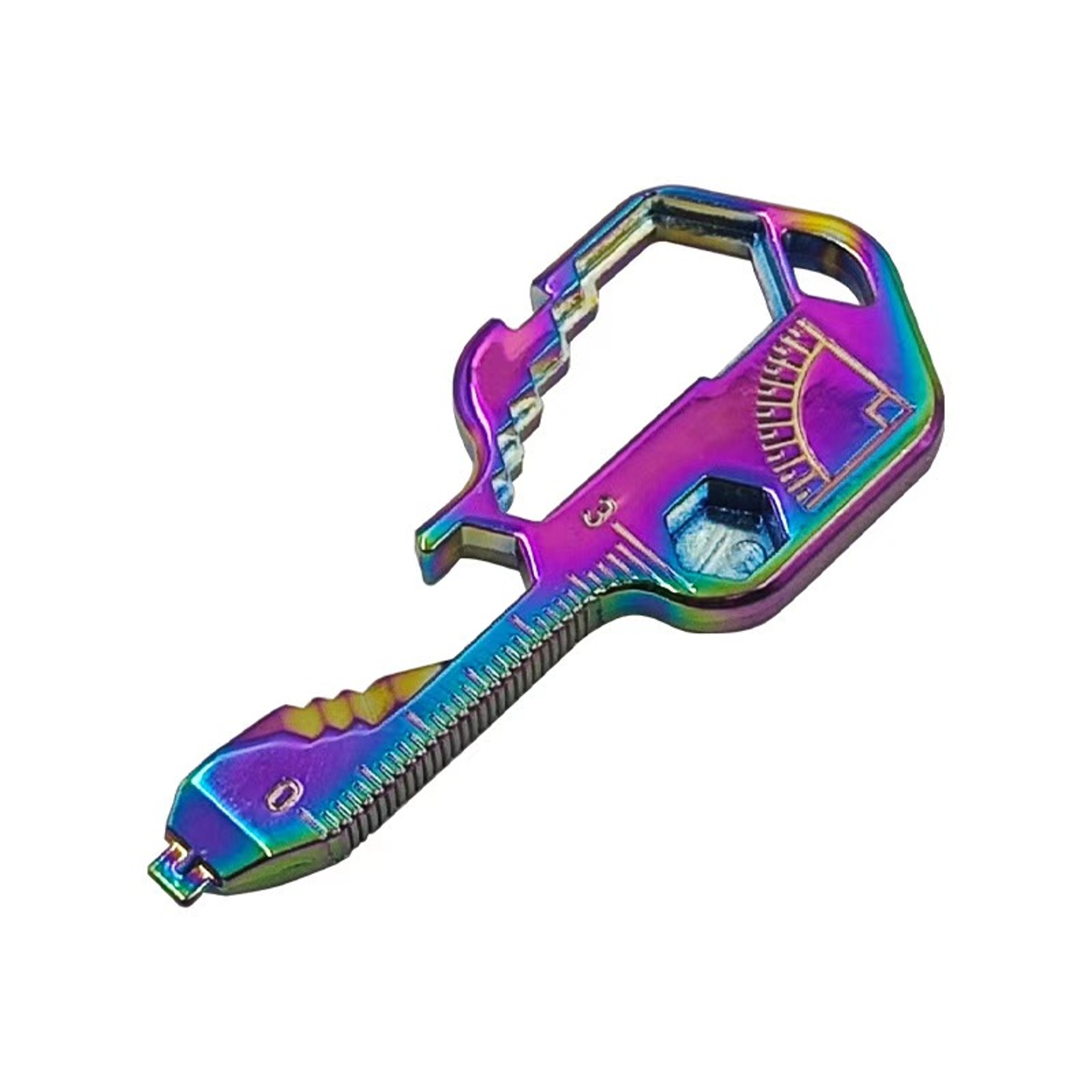 Keychain Multitool Stainless Steel EDC Pocket Repair Tool – view 4