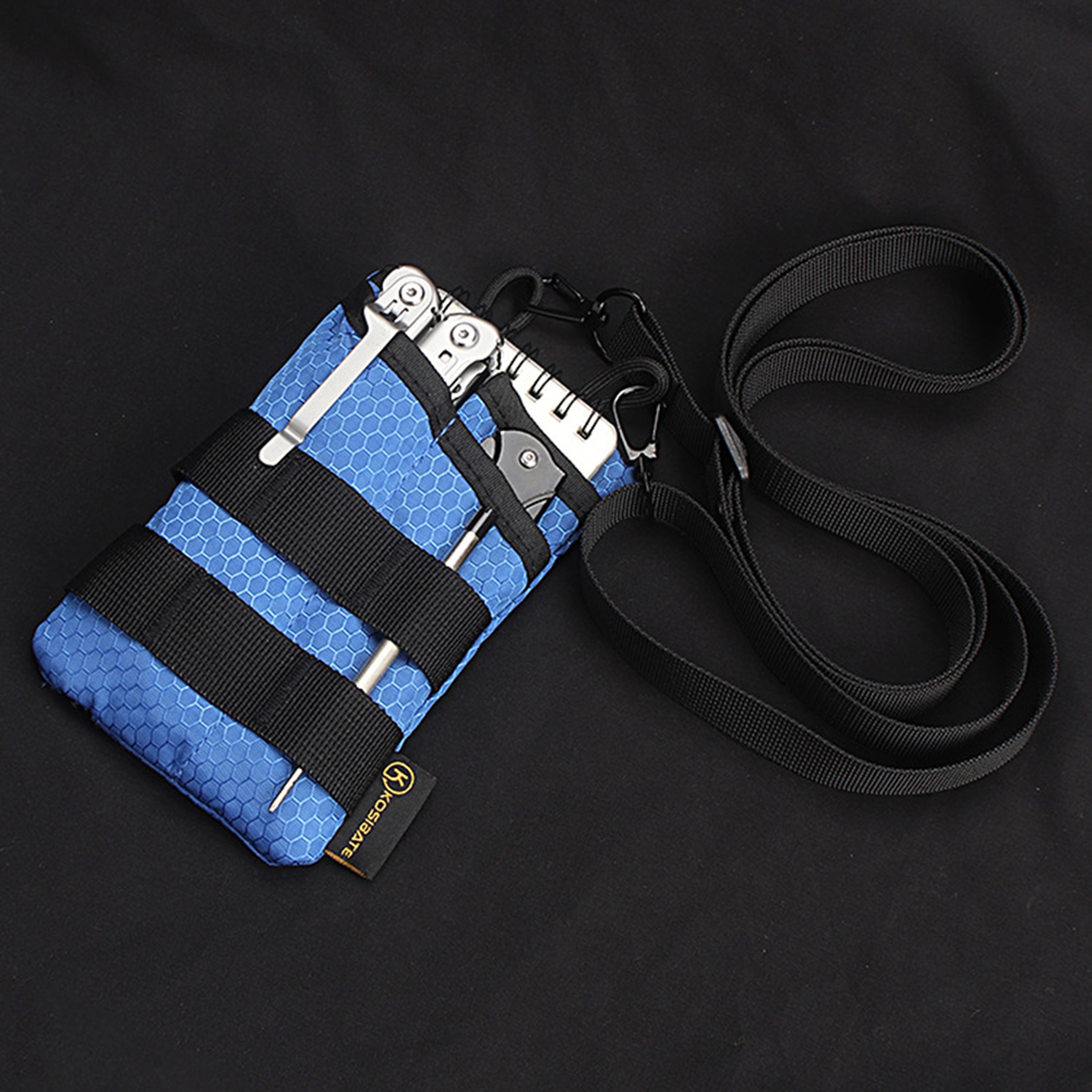 EDC Tool Pouch Mini Organizer Compact Tactical Gear Pouch for Travel Camping – view 2