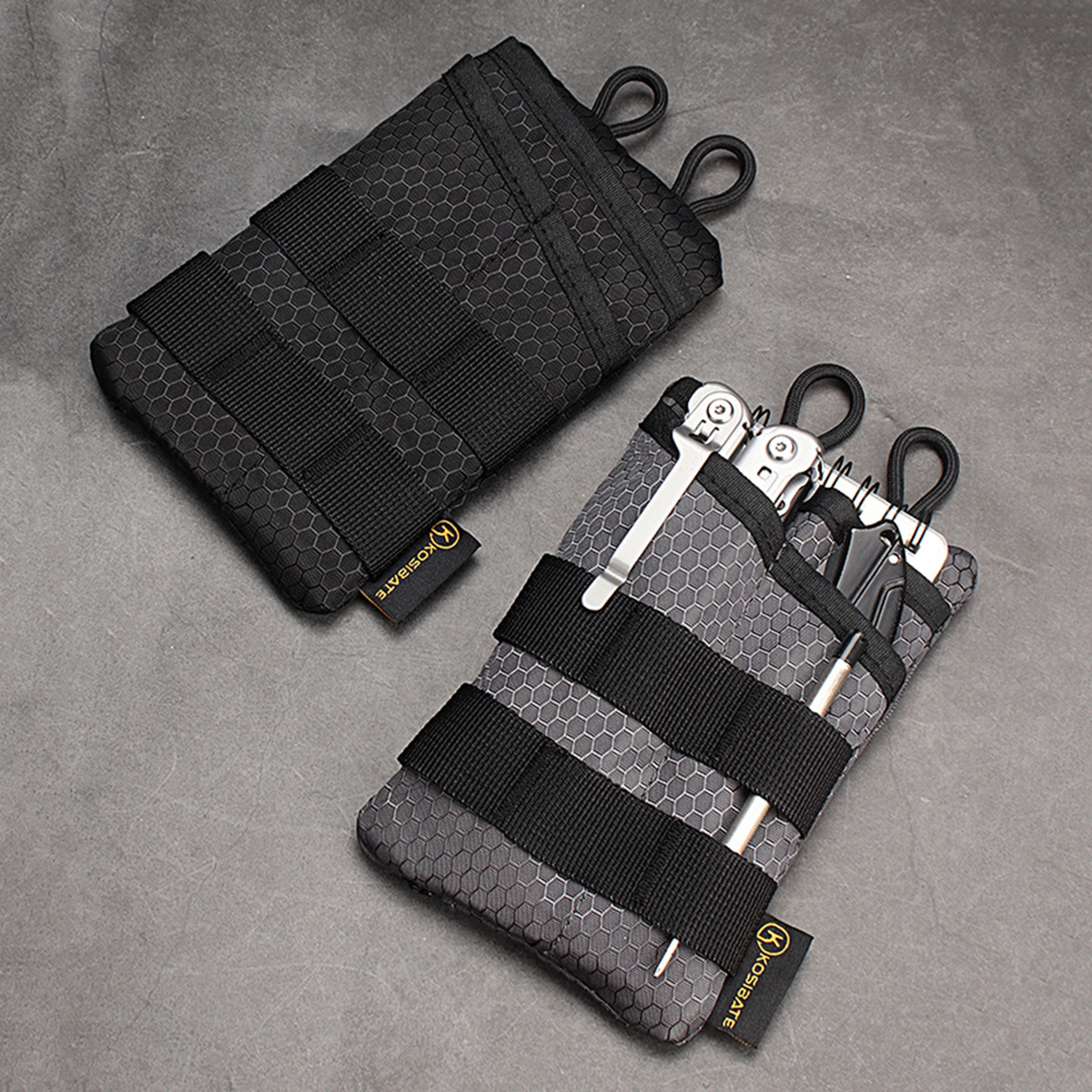 EDC Tool Pouch Mini Organizer Compact Tactical Gear Pouch for Travel Camping – view 5