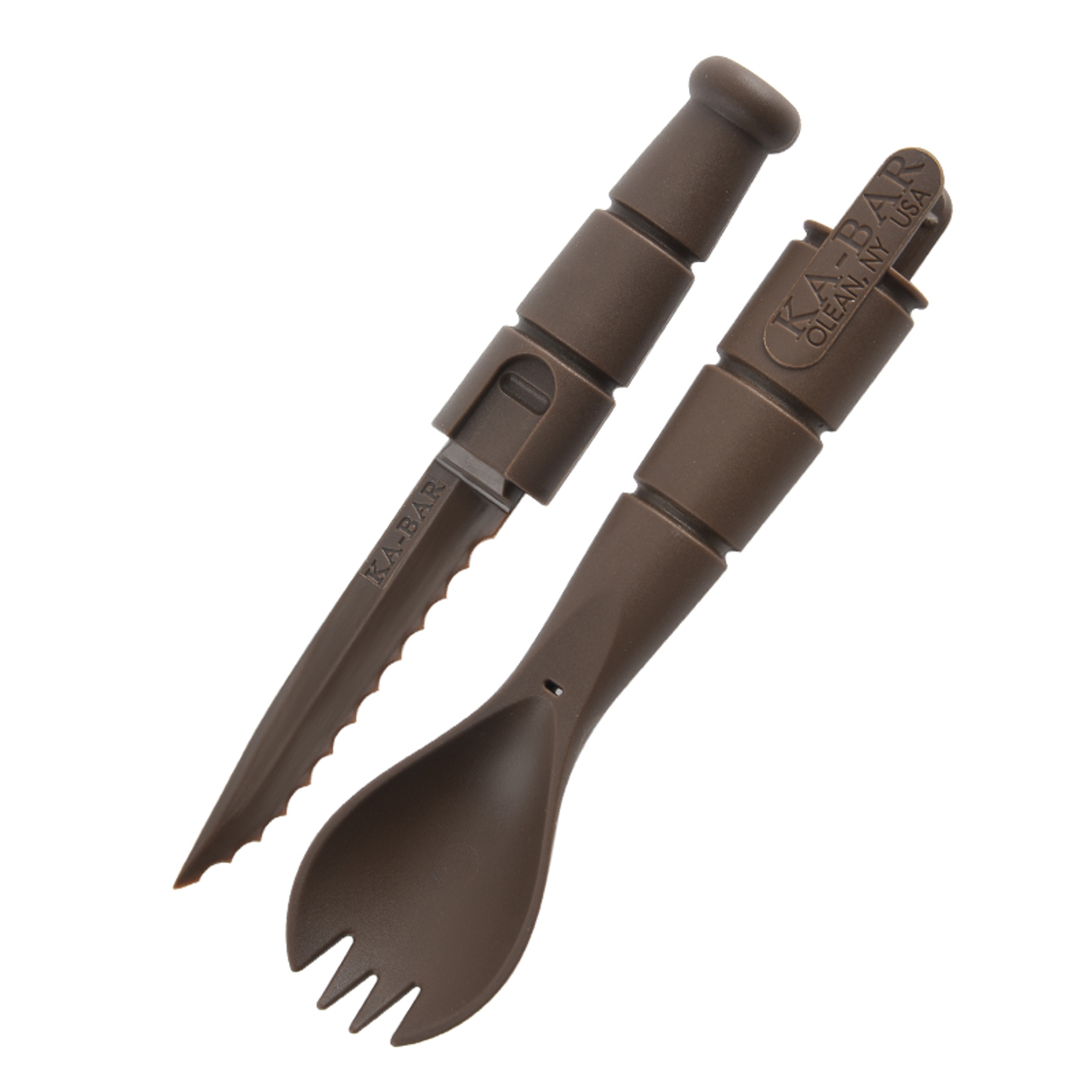 Compact Tactical EDC Utensil Set Portable Mini Tableware Knife, Fork & Spoon – view 8