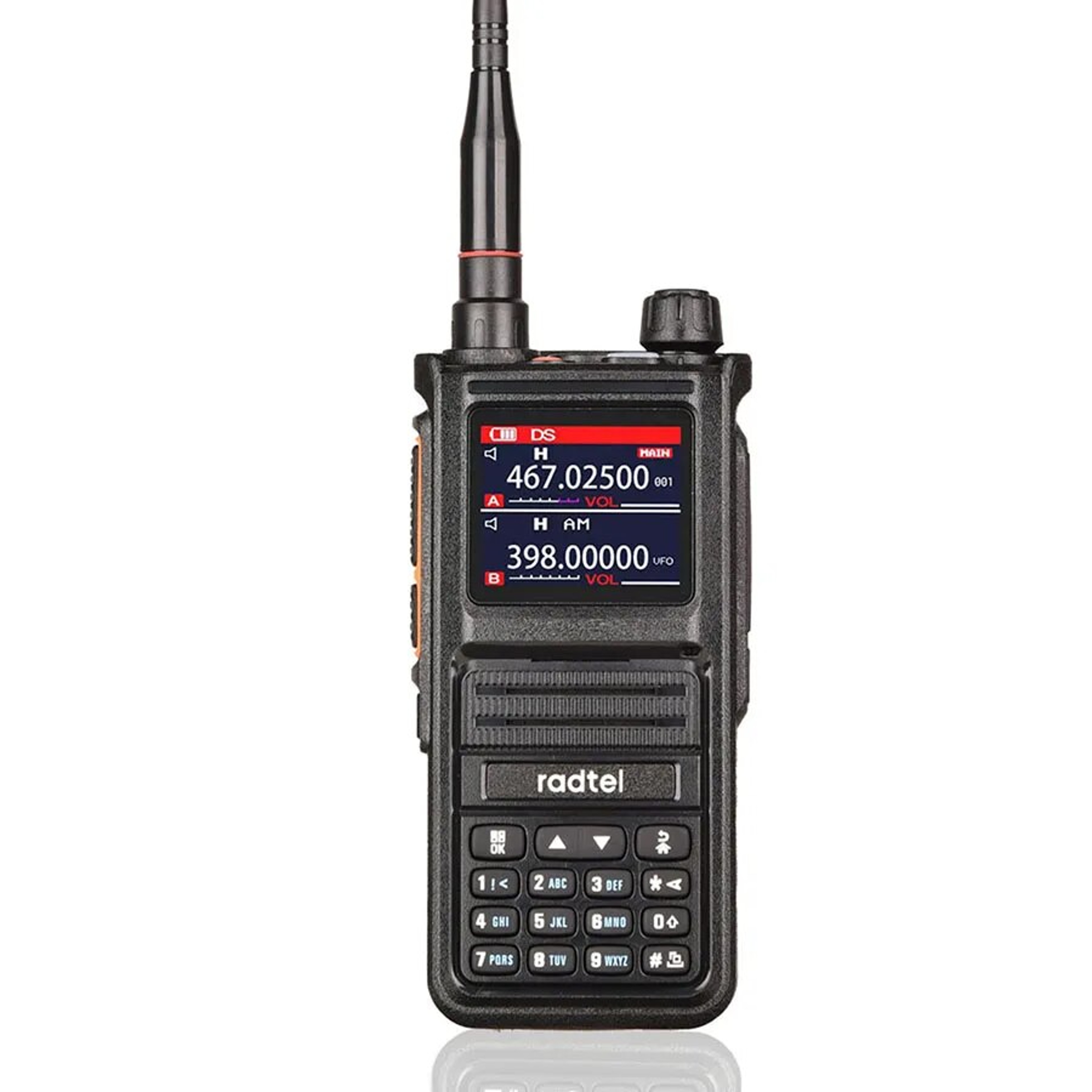 Handheld Full Band Ham Transceiver with Channels Air Band Scanner & NOAA Weather Receiver – view 7