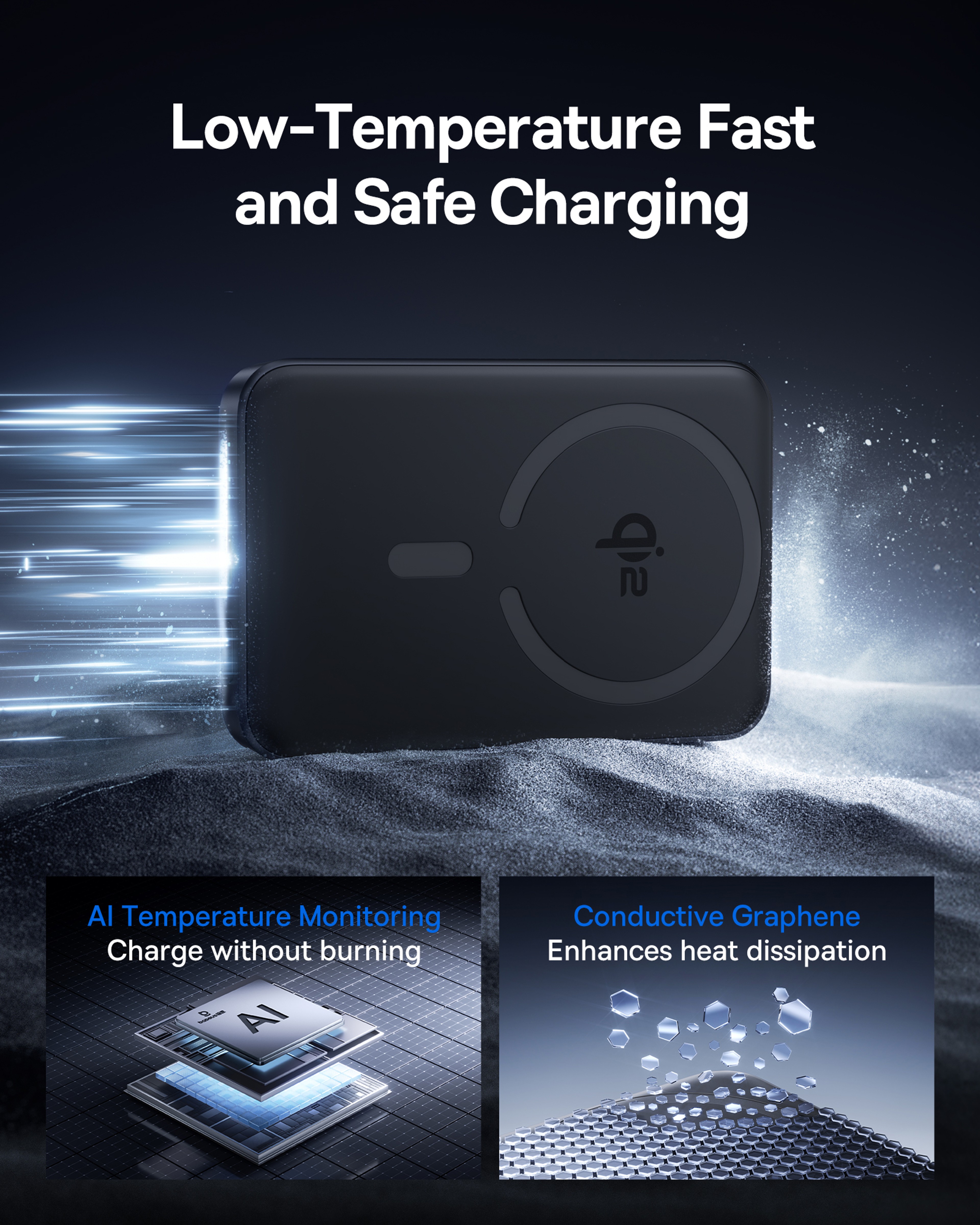 Baseus Magnetic Power Bank With Wireless  Fast Charging 5